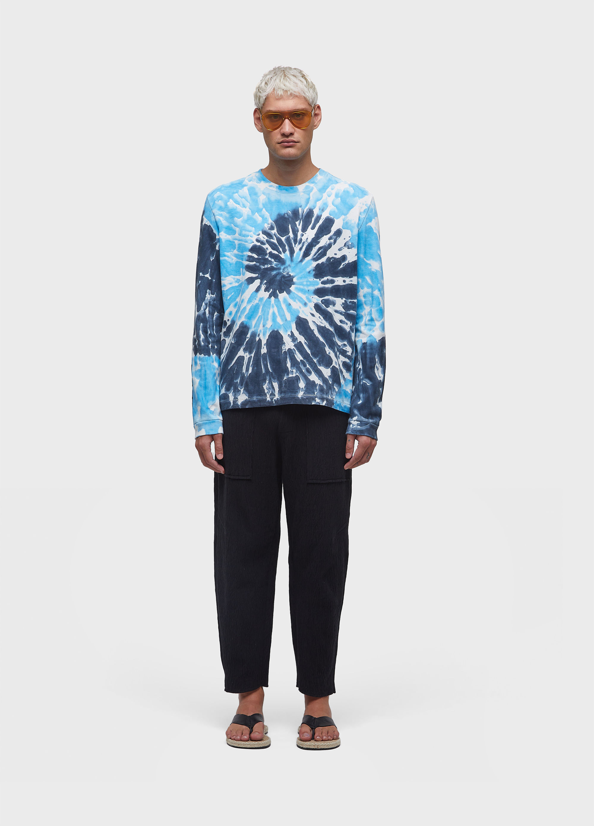 T-shirt tie dye blue