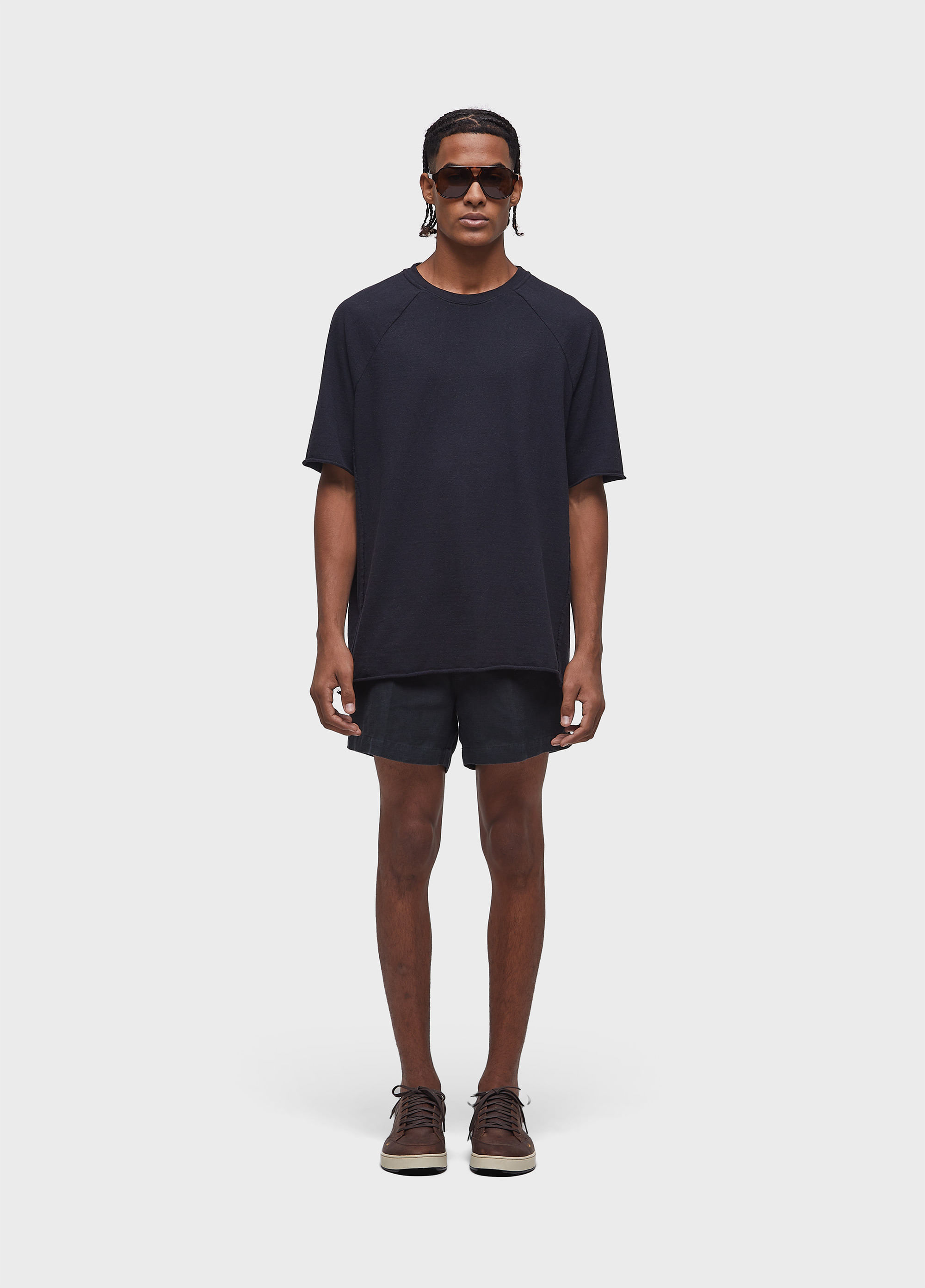 T-shirt descolado yogue