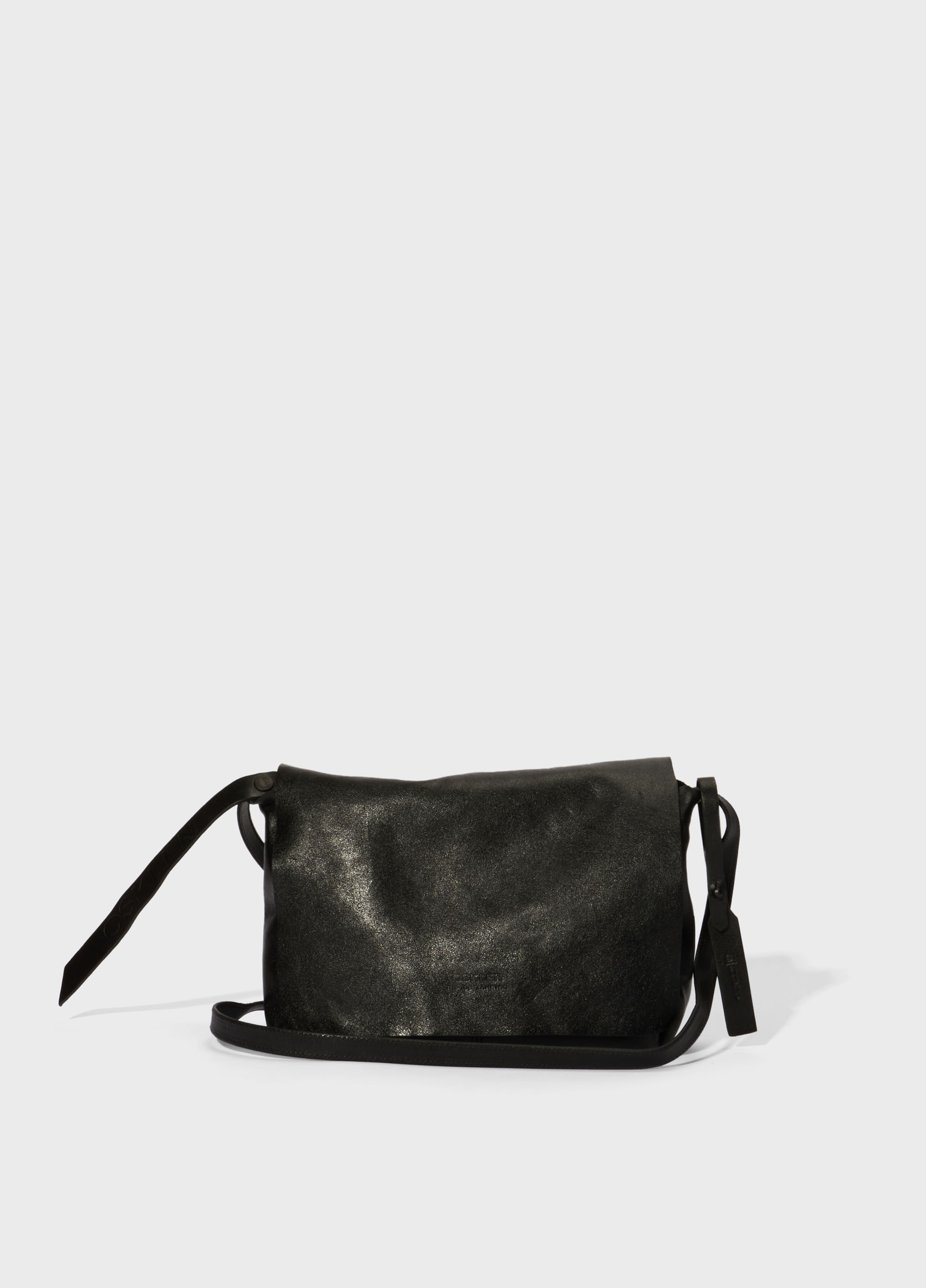 Small leather crossbody e-basics bag