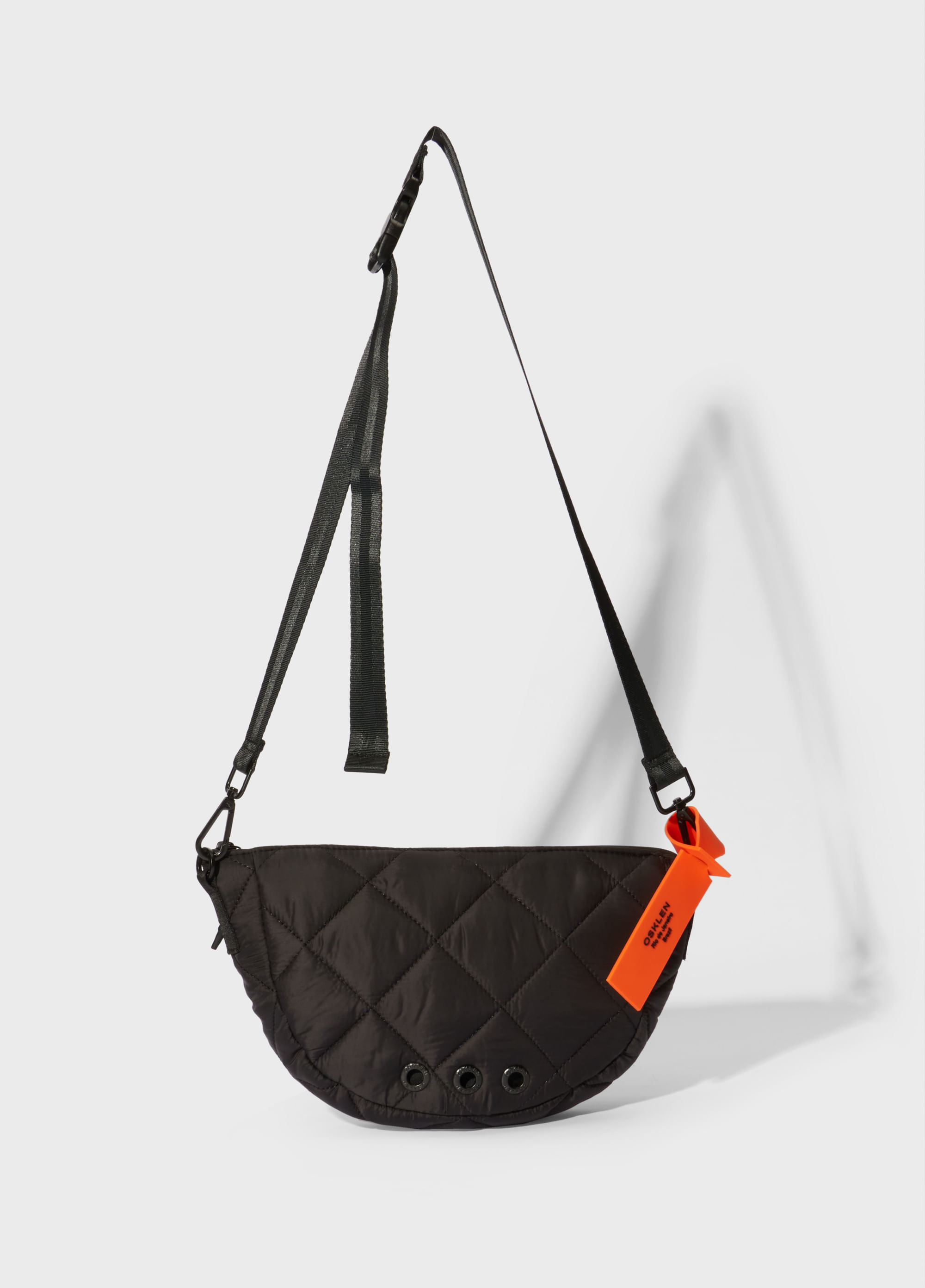Bolsa mini andiroba nylon matelassê