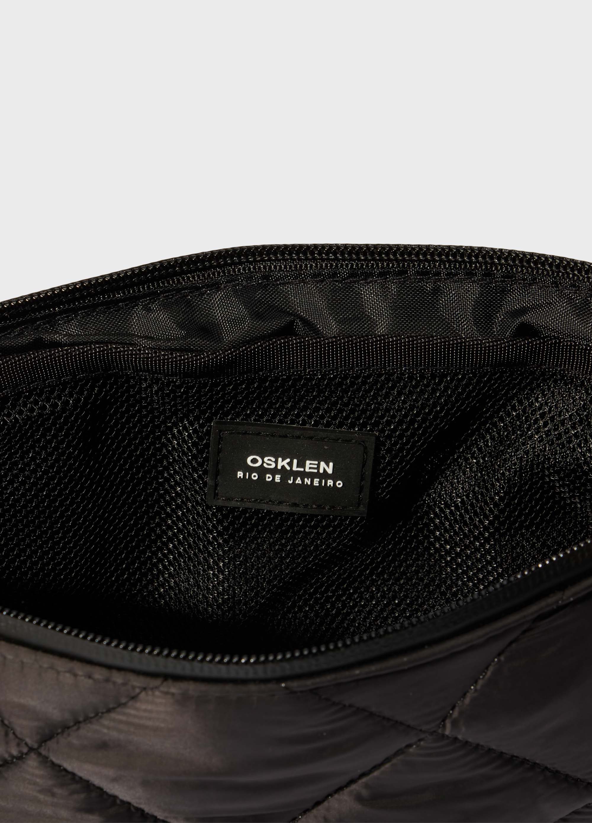 Bolsa mini andiroba nylon matelassê