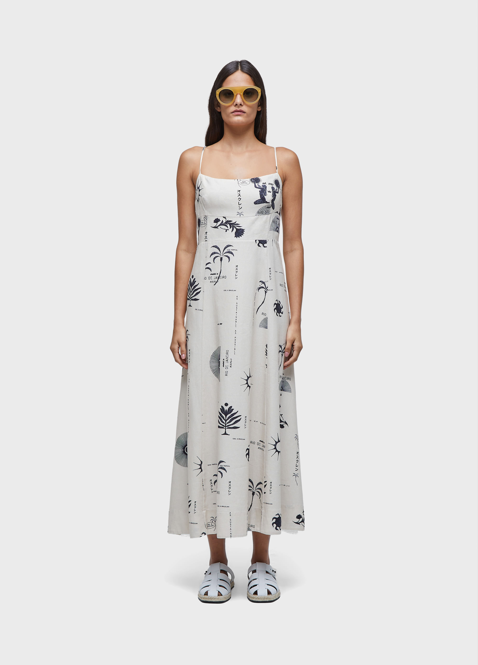 Vestido alças rio day
