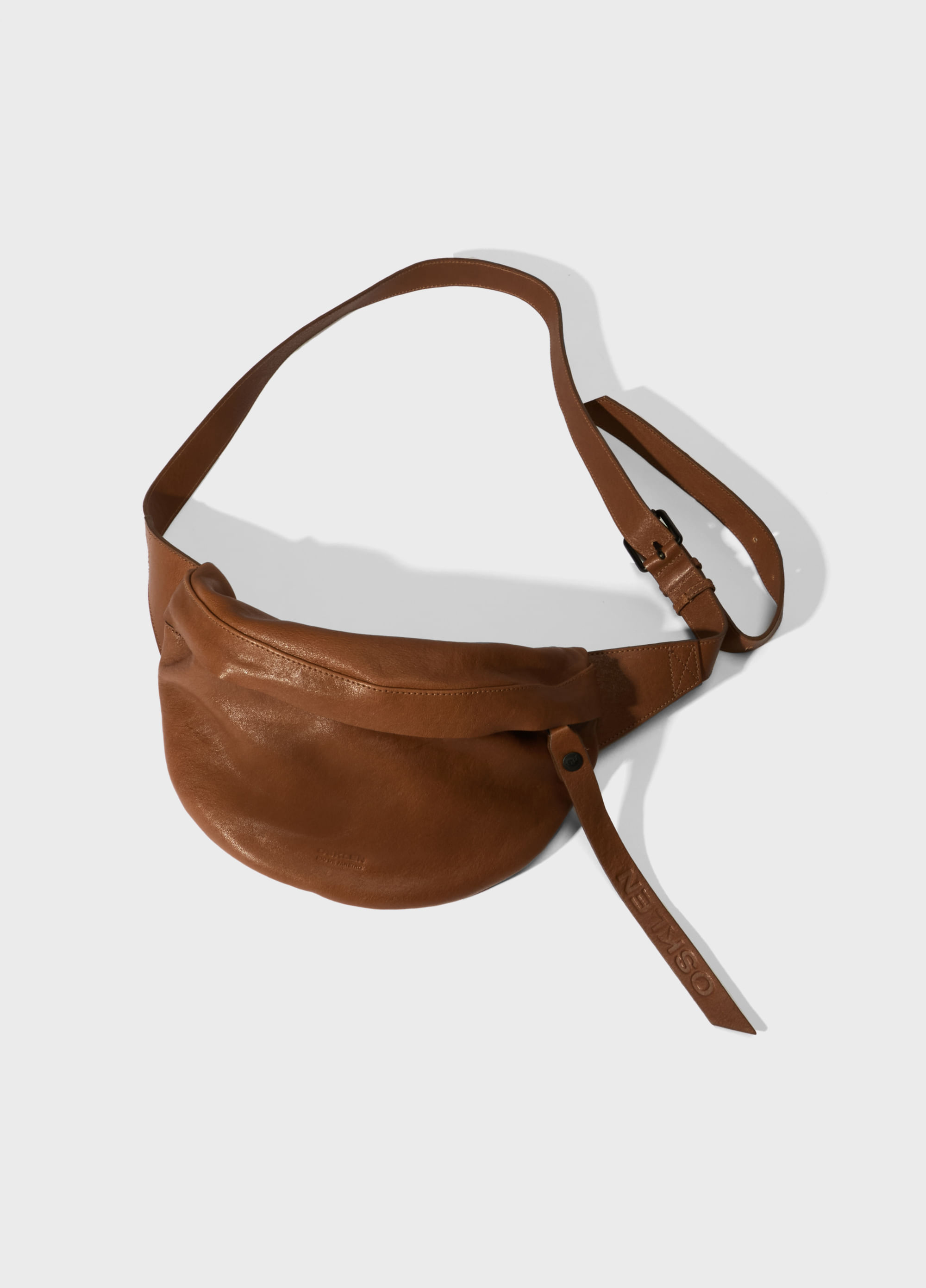 Pochete leather e-basics