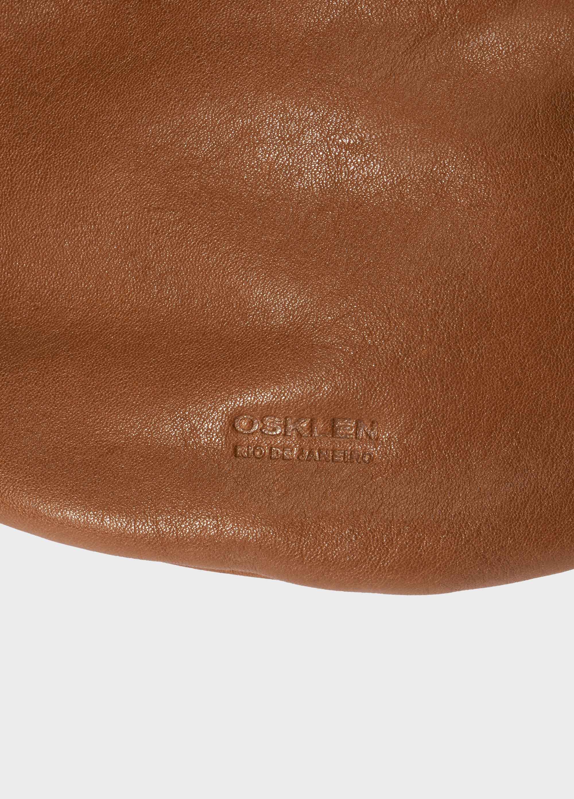 Pochete leather e-basics