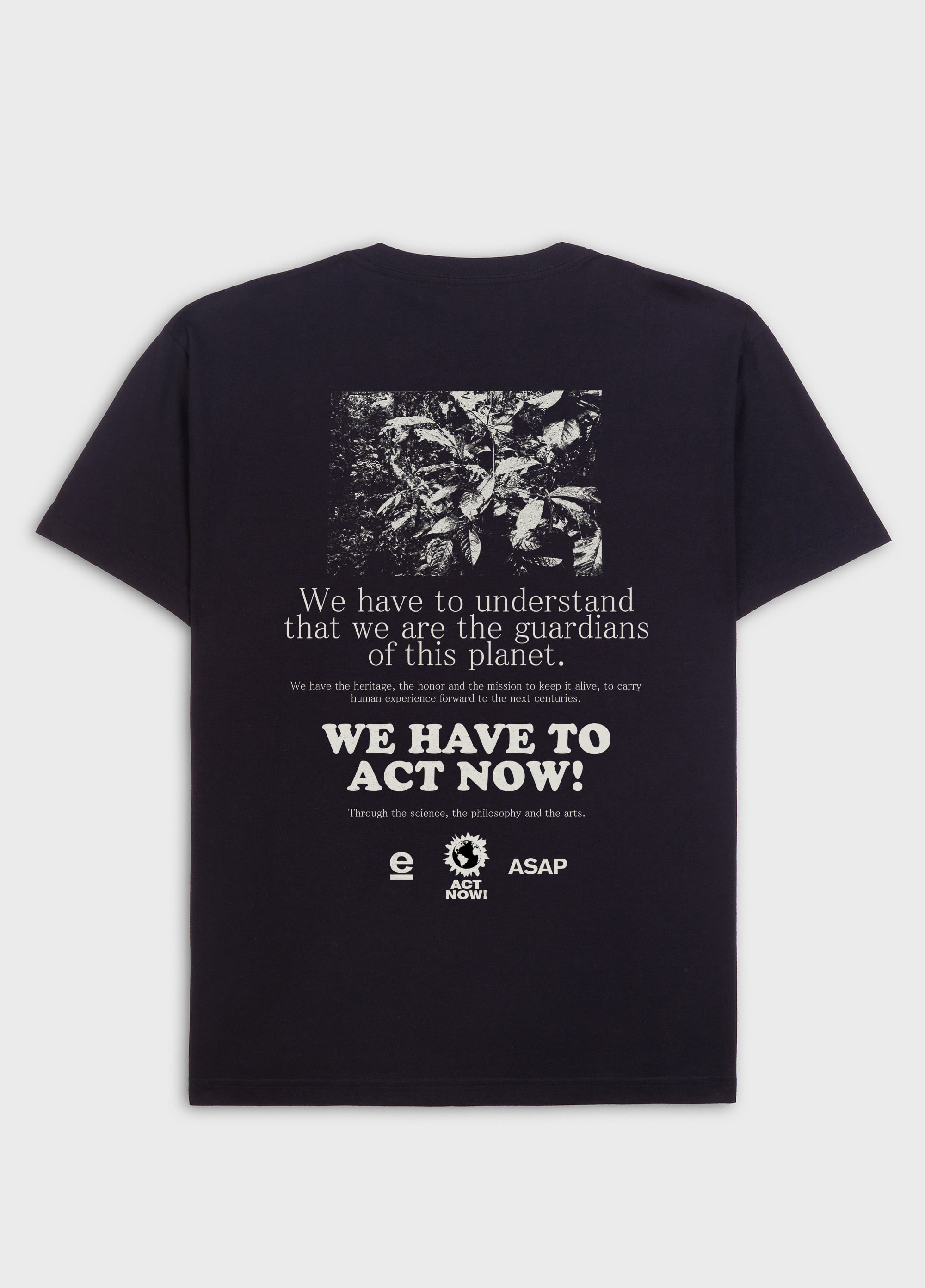 T-shirt vintage act now poster