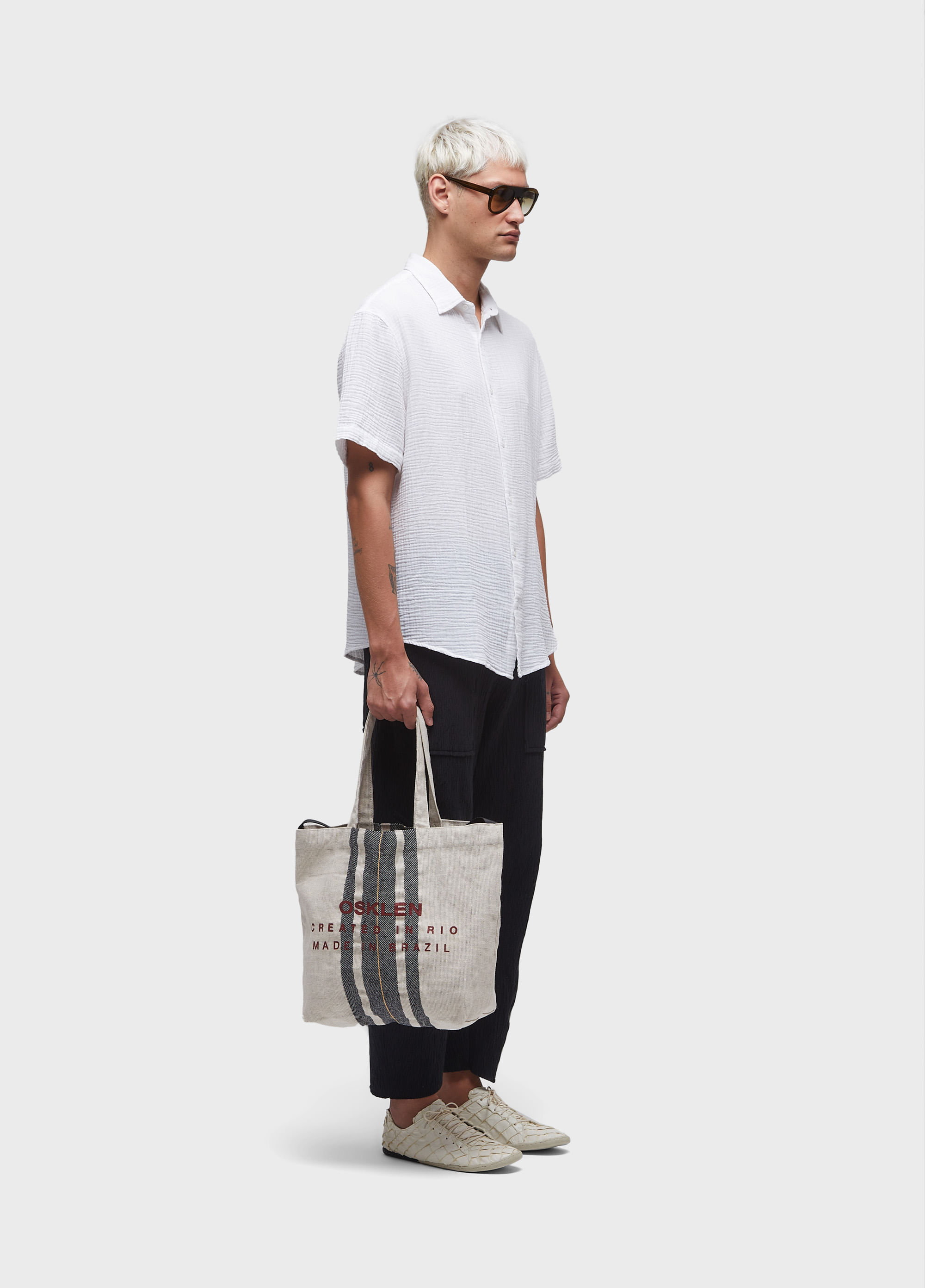 Bolsa tote lona pranchão