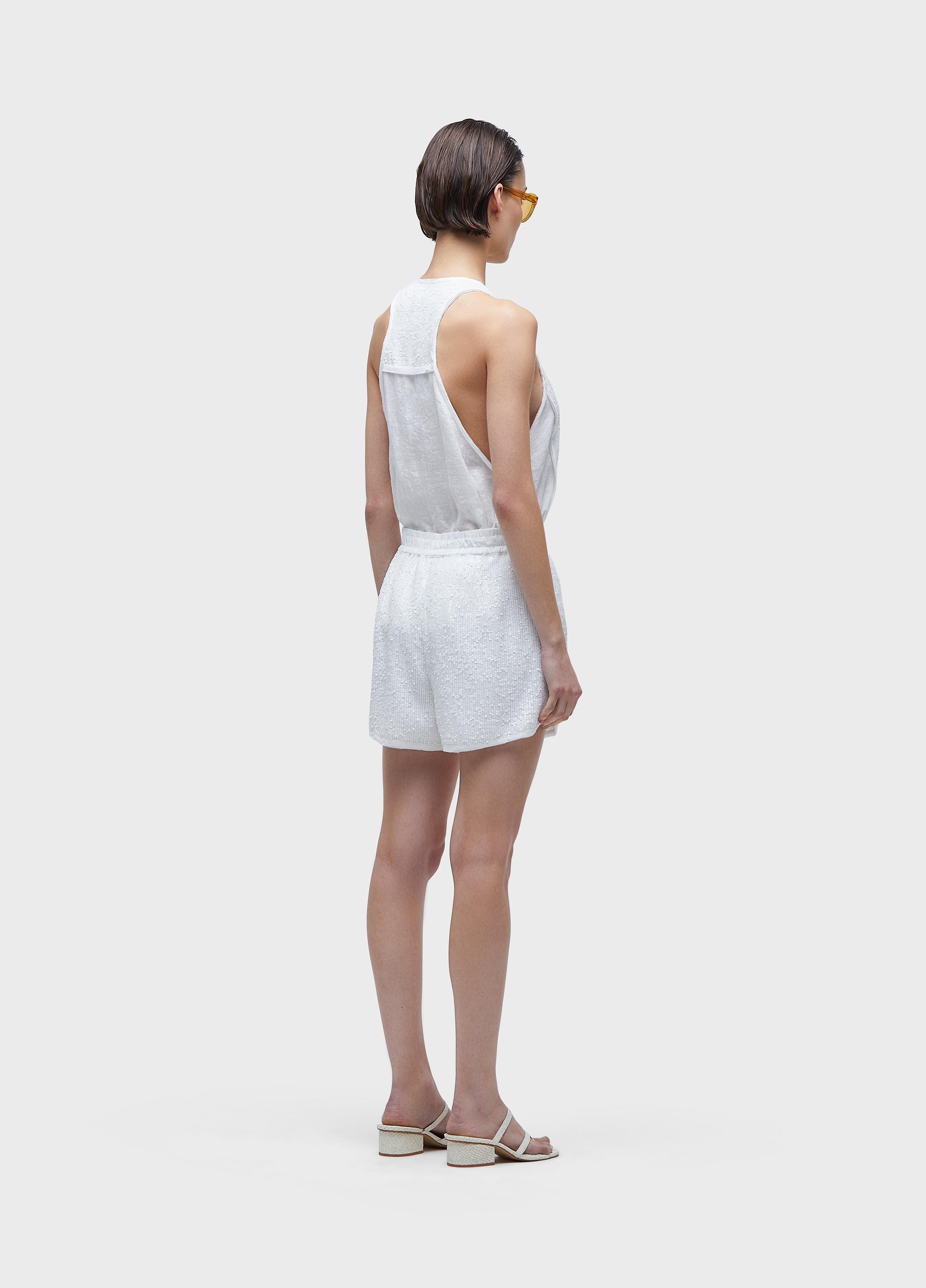 Short running linen paete