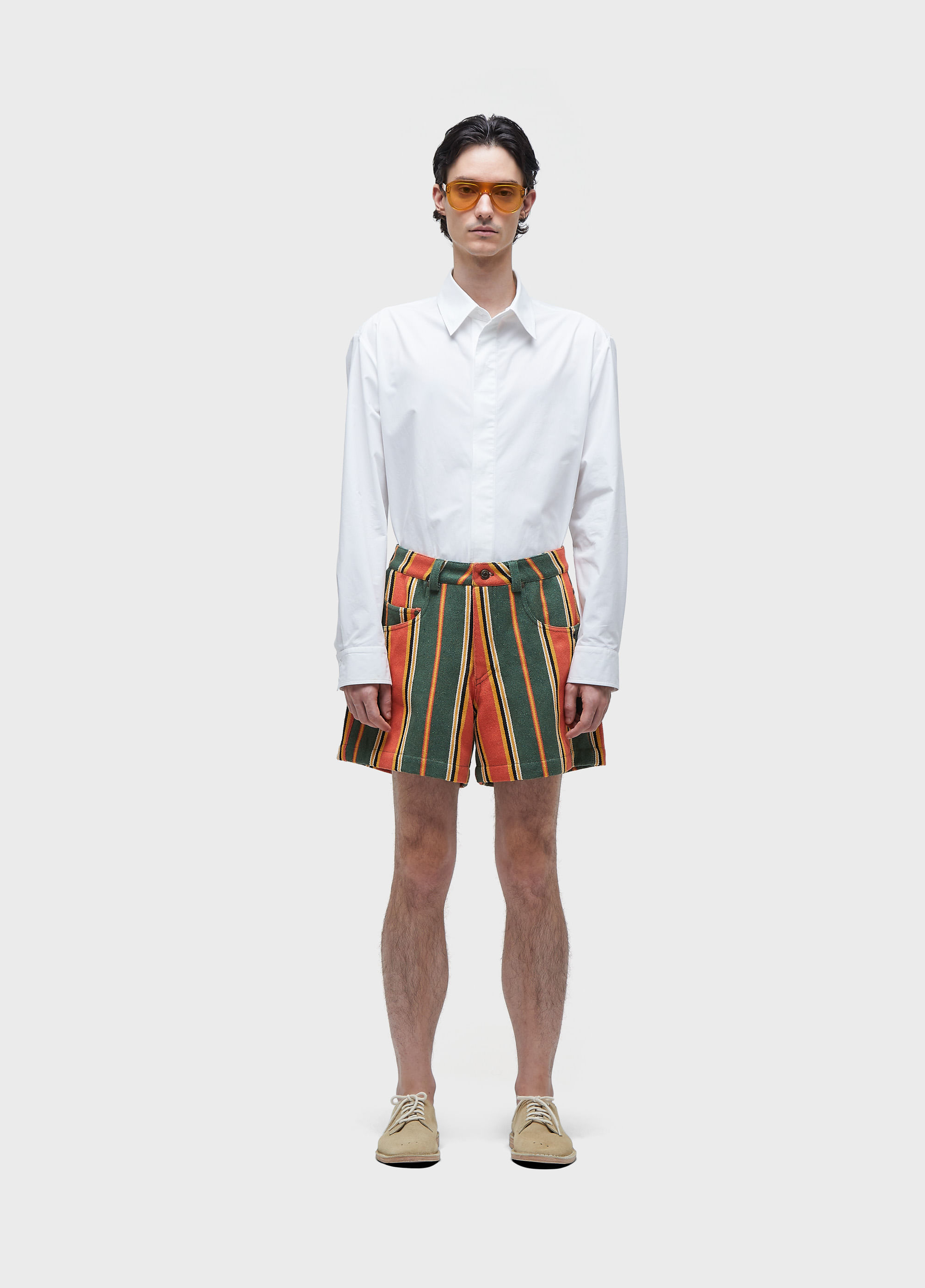 Bermuda jacquard stripes
