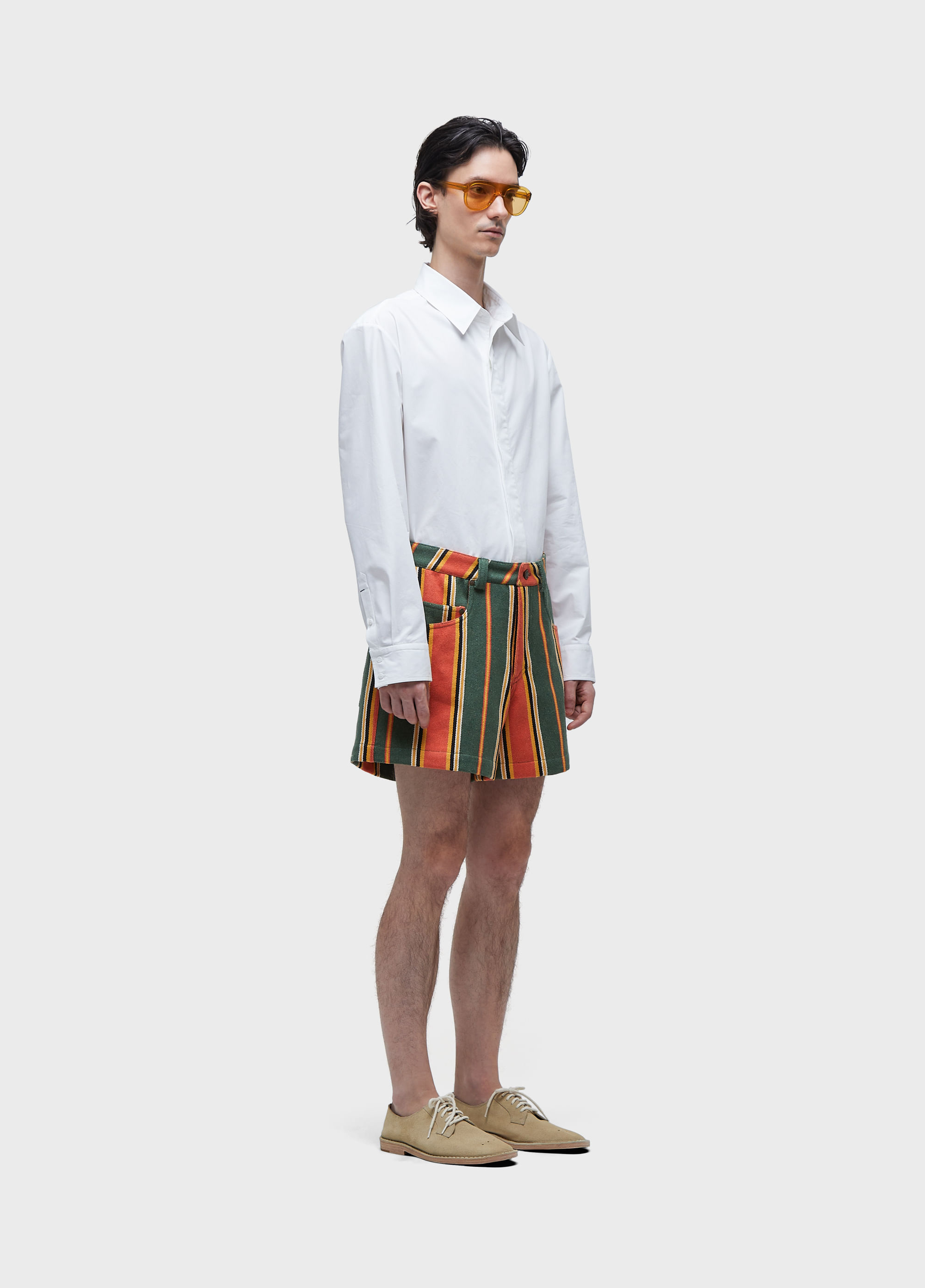 Bermuda jacquard stripes