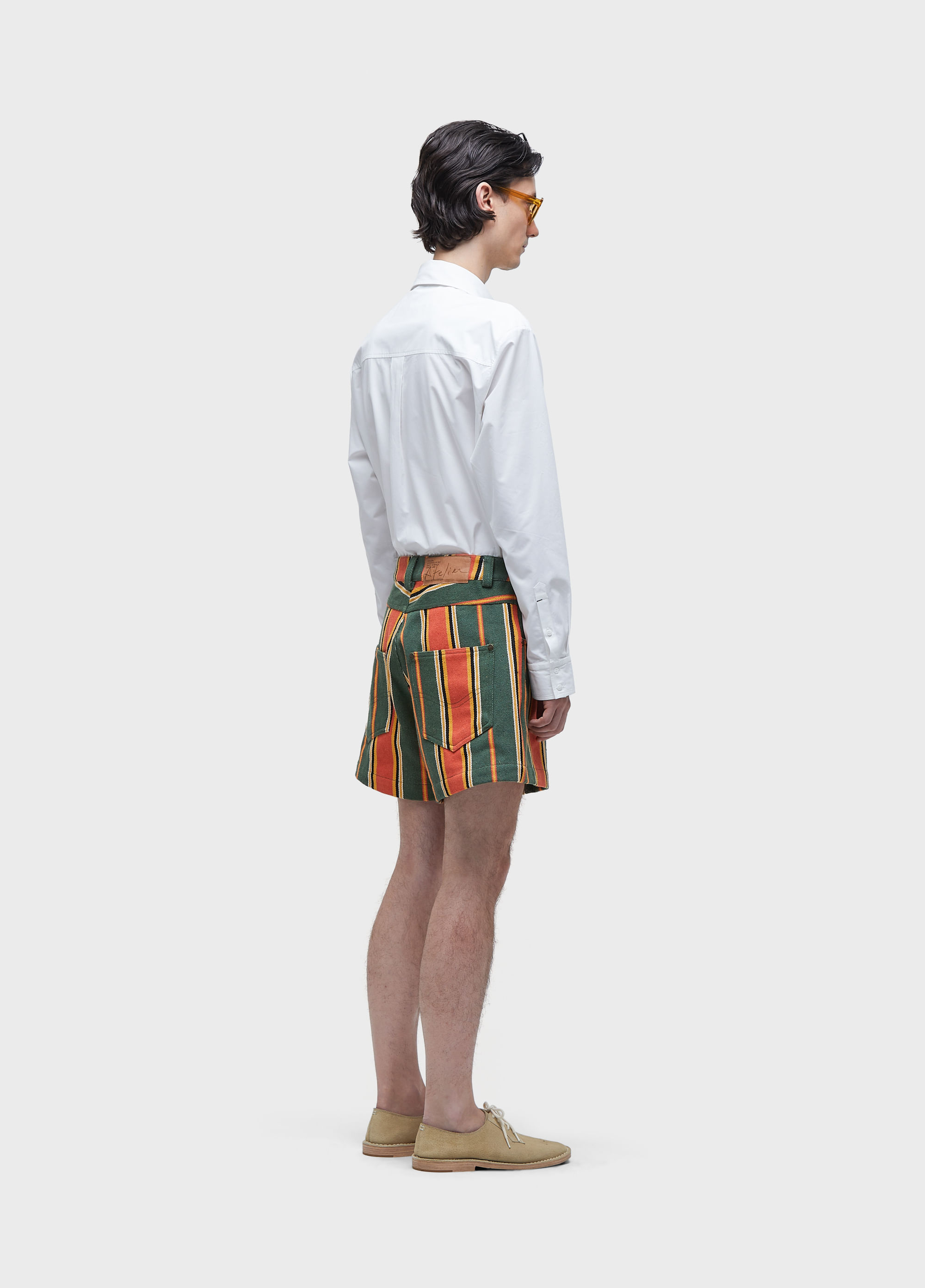 Bermuda jacquard stripes