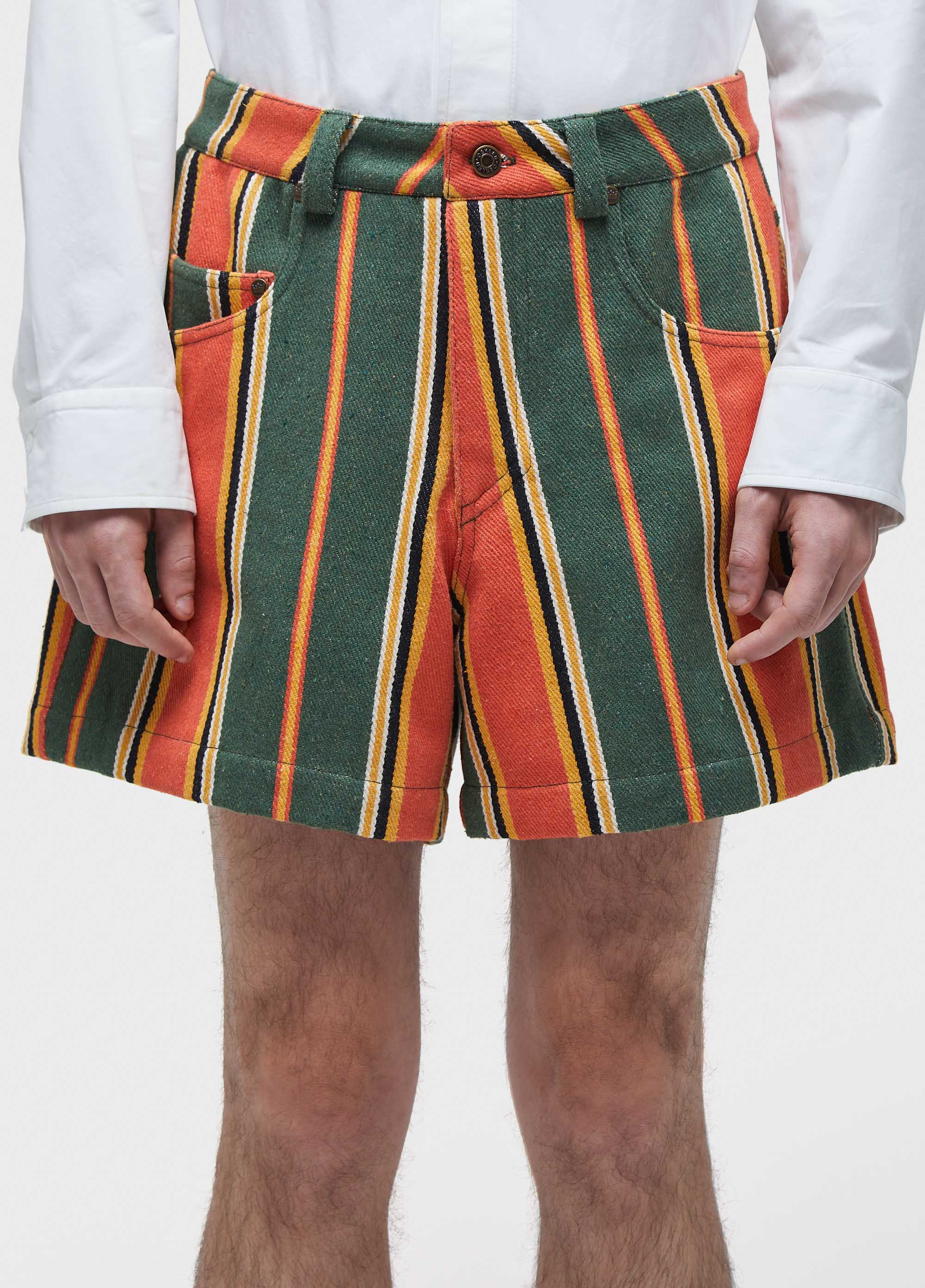 Bermuda jacquard stripes