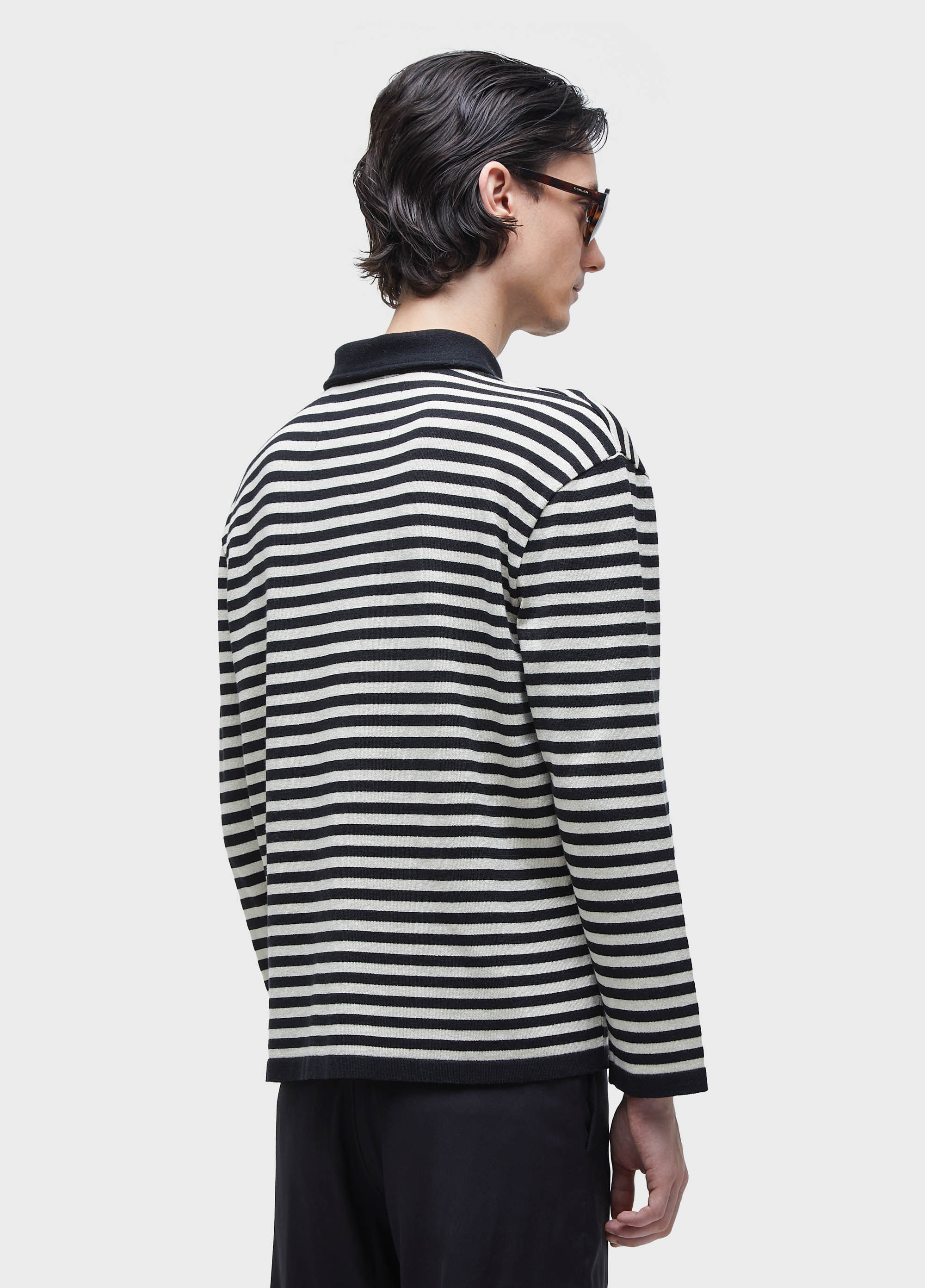 Polo tricot stripes