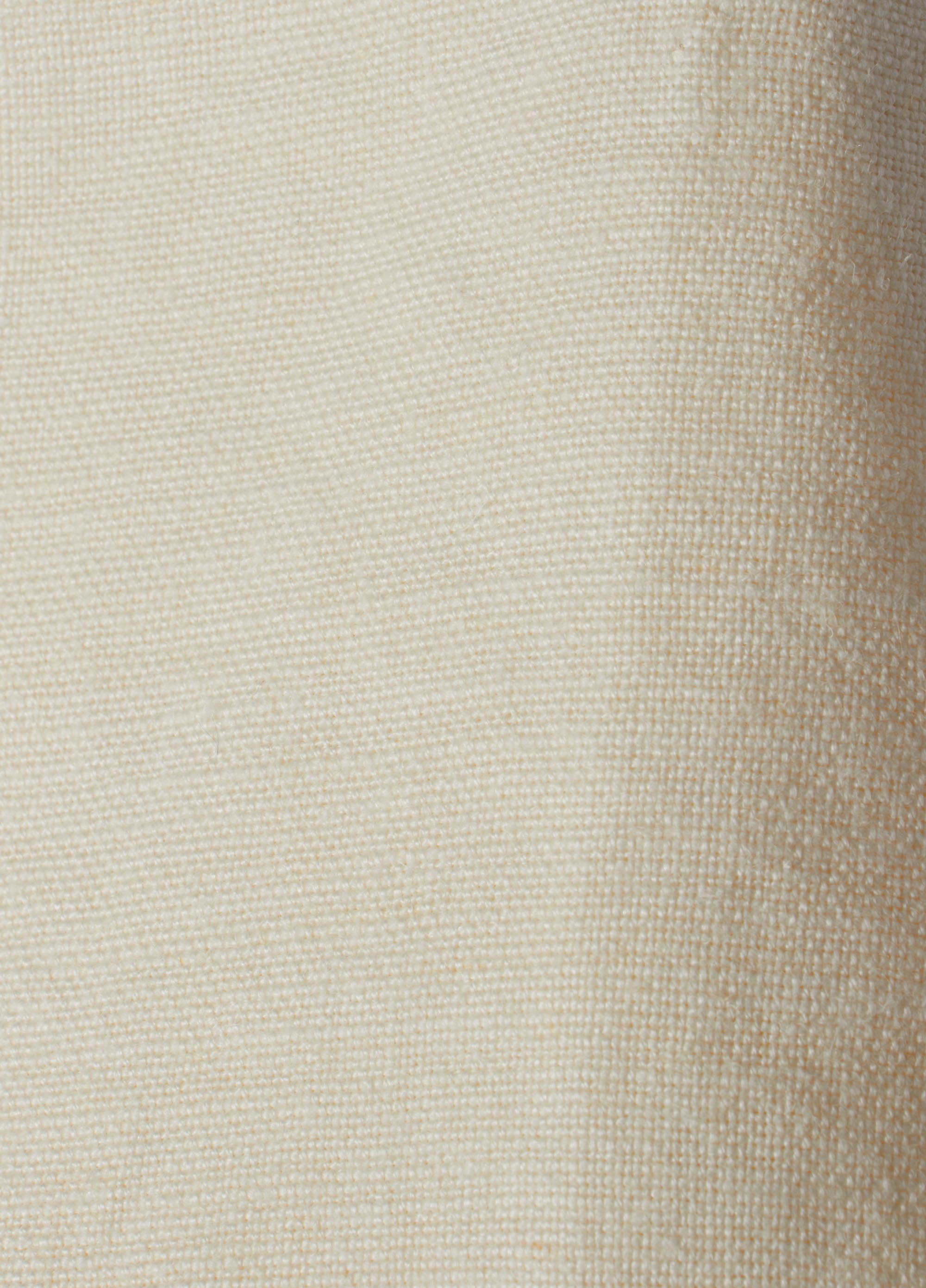 Top frente única linen