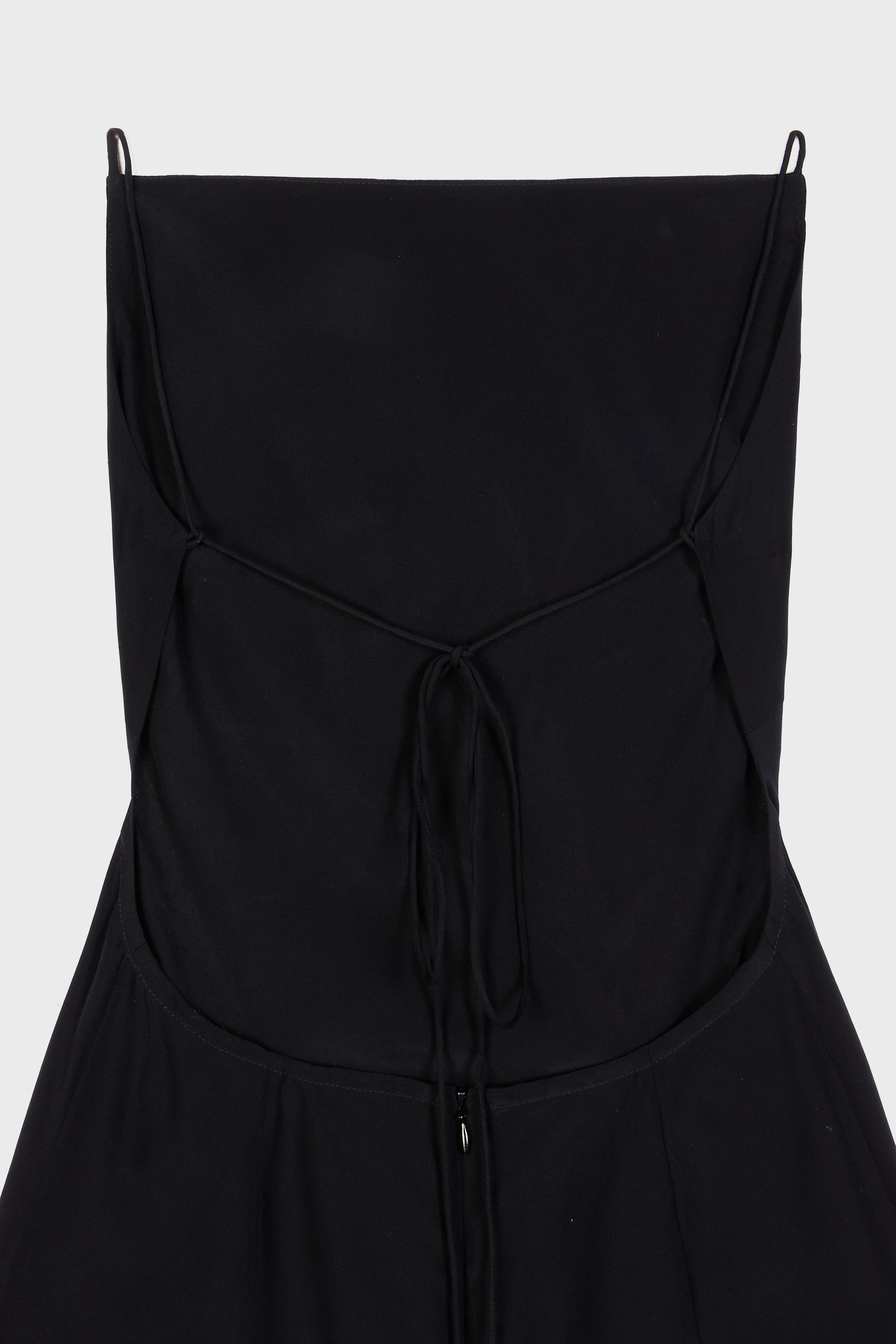 Vestido alças frente única