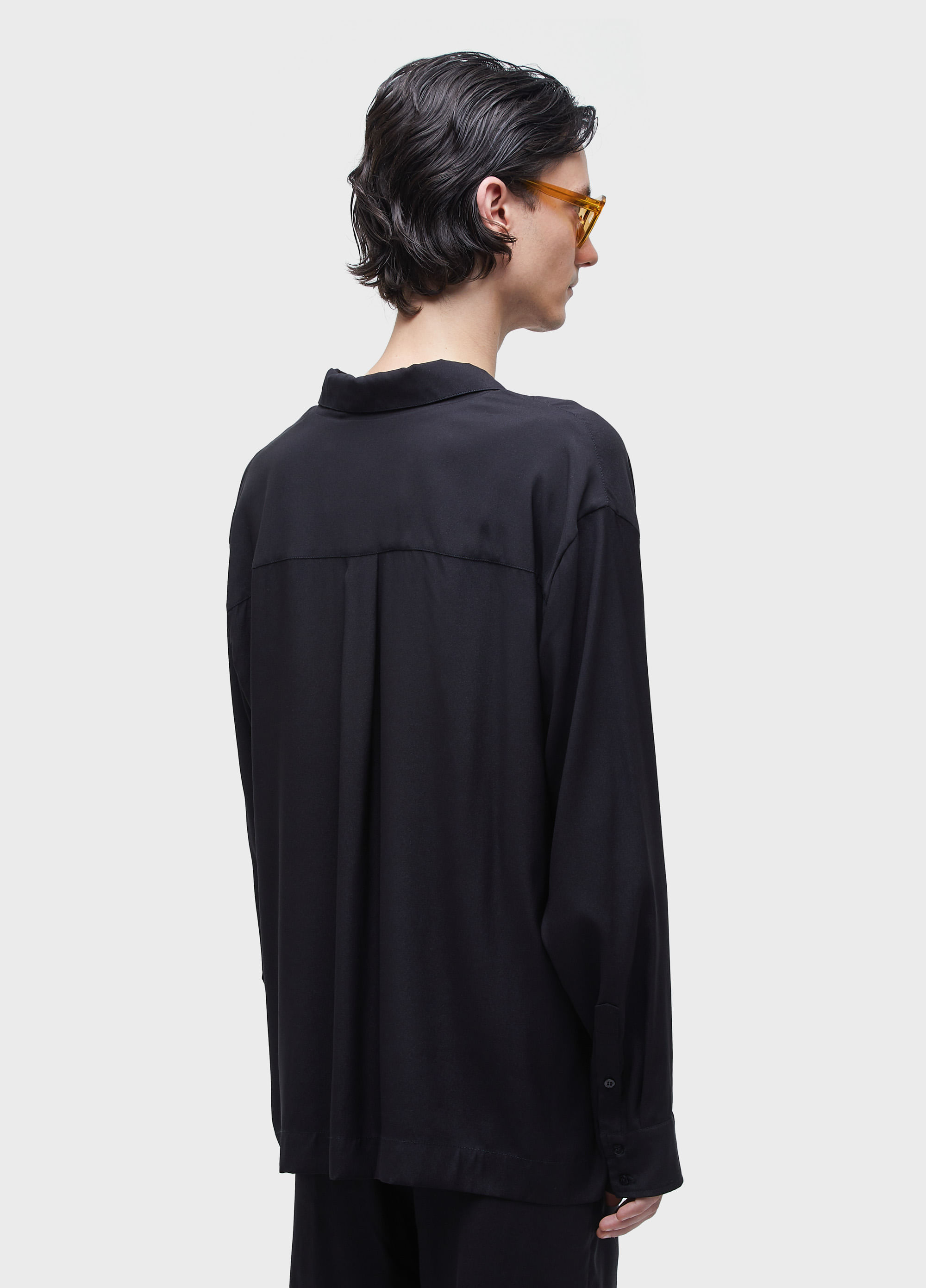 Camisa silk contraste
