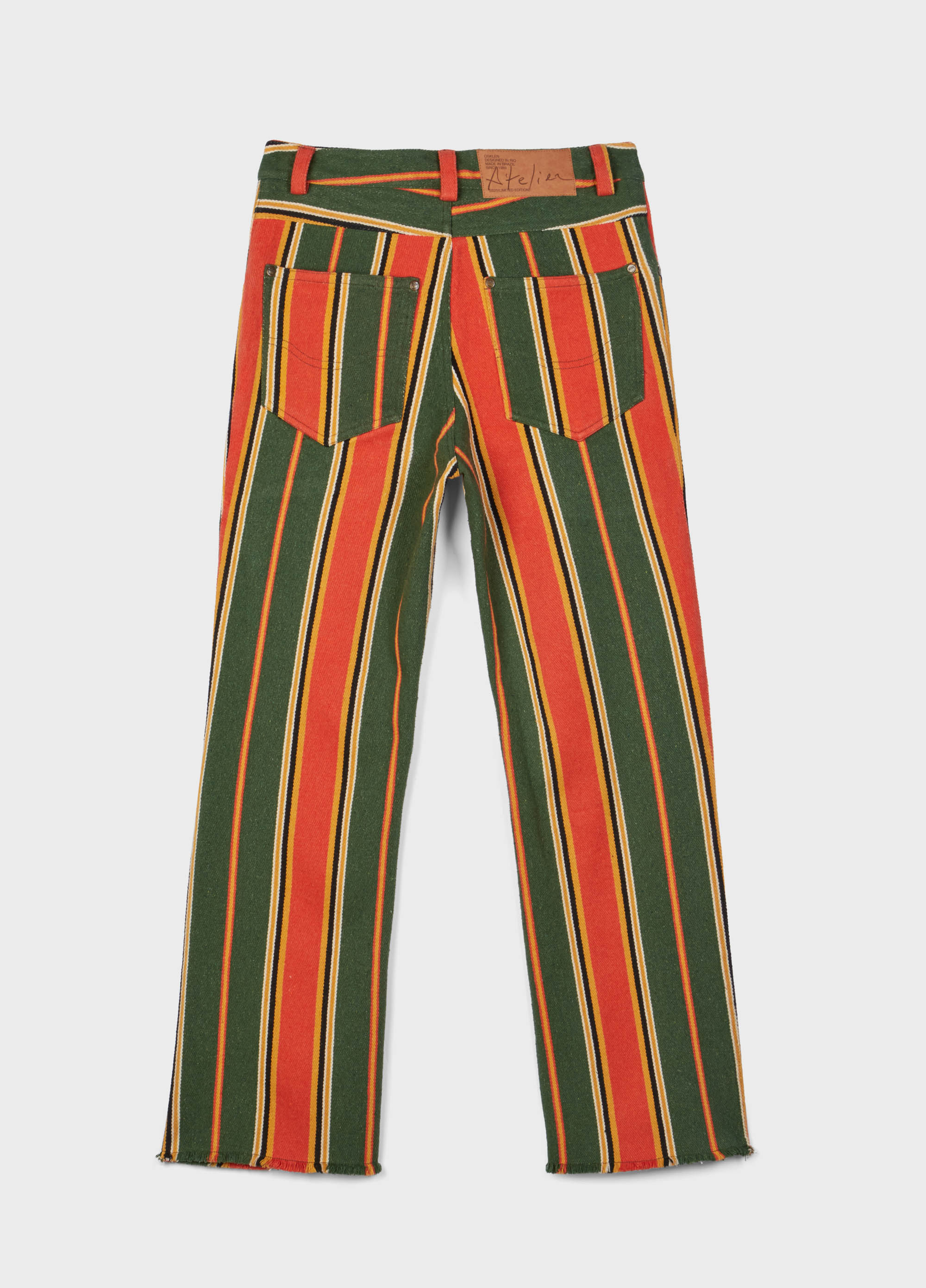 Calça cotton stripes