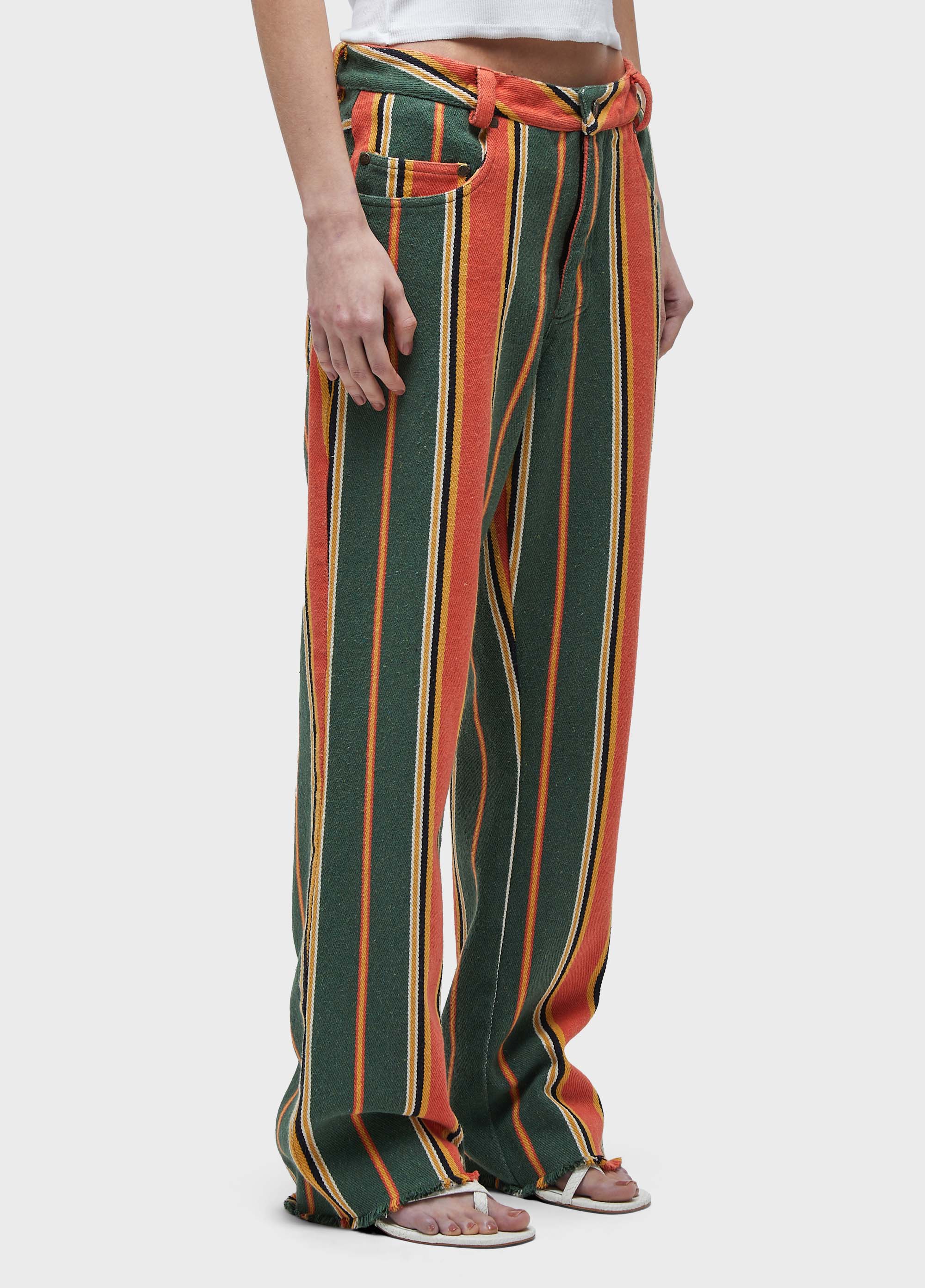 Calça cotton stripes
