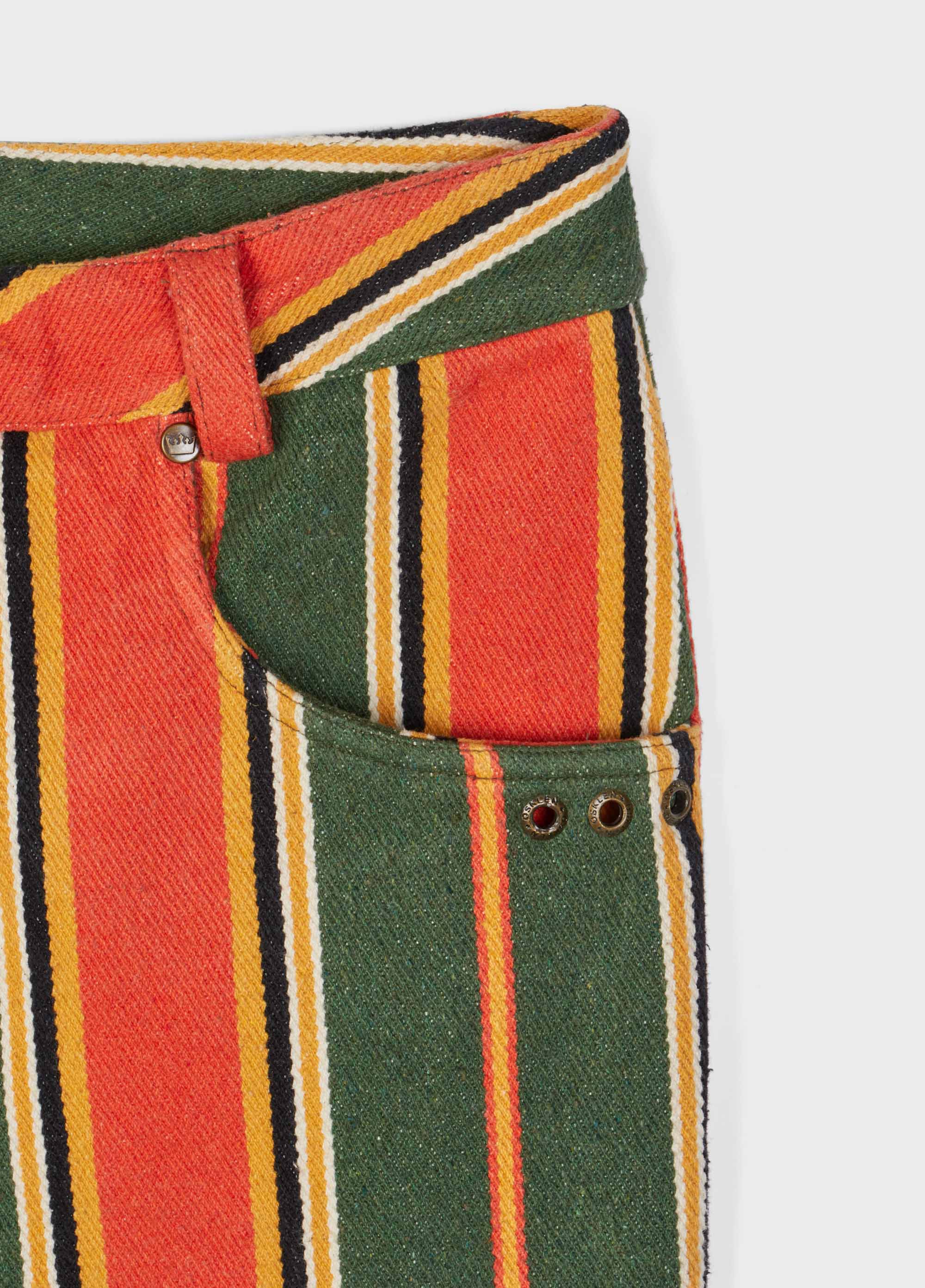 Calça cotton stripes