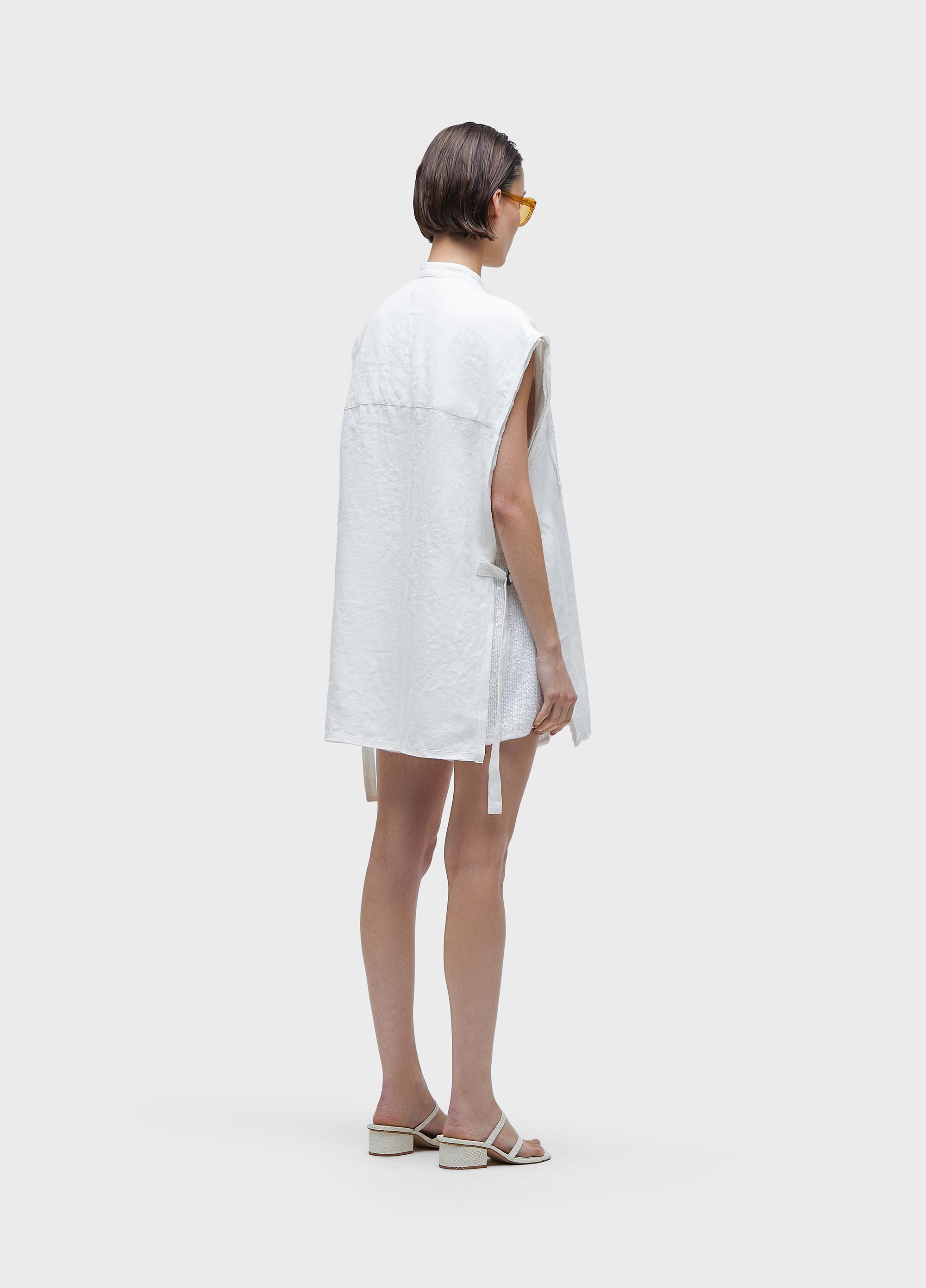 Colete linen paete