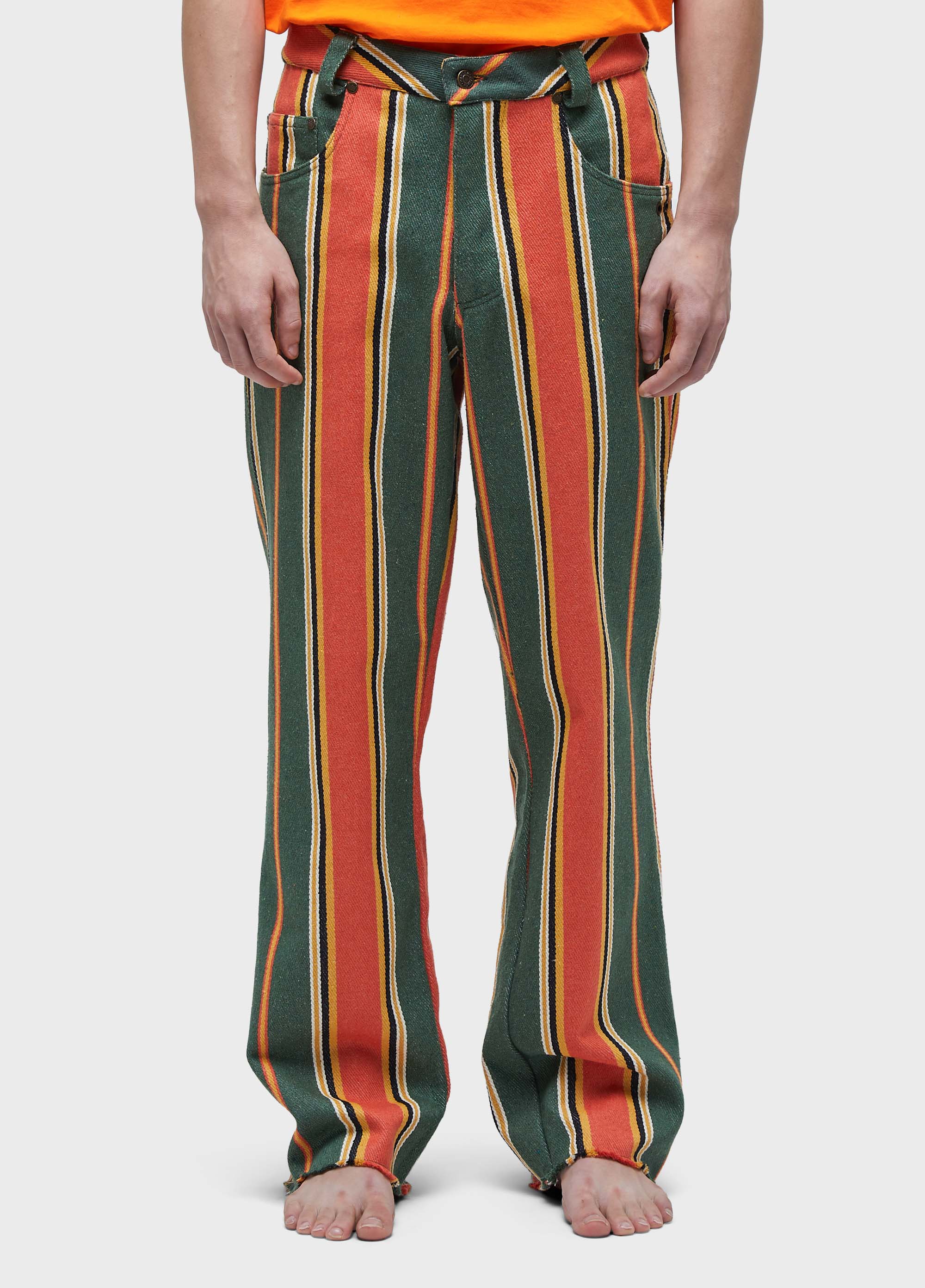 Calça cotton stripes