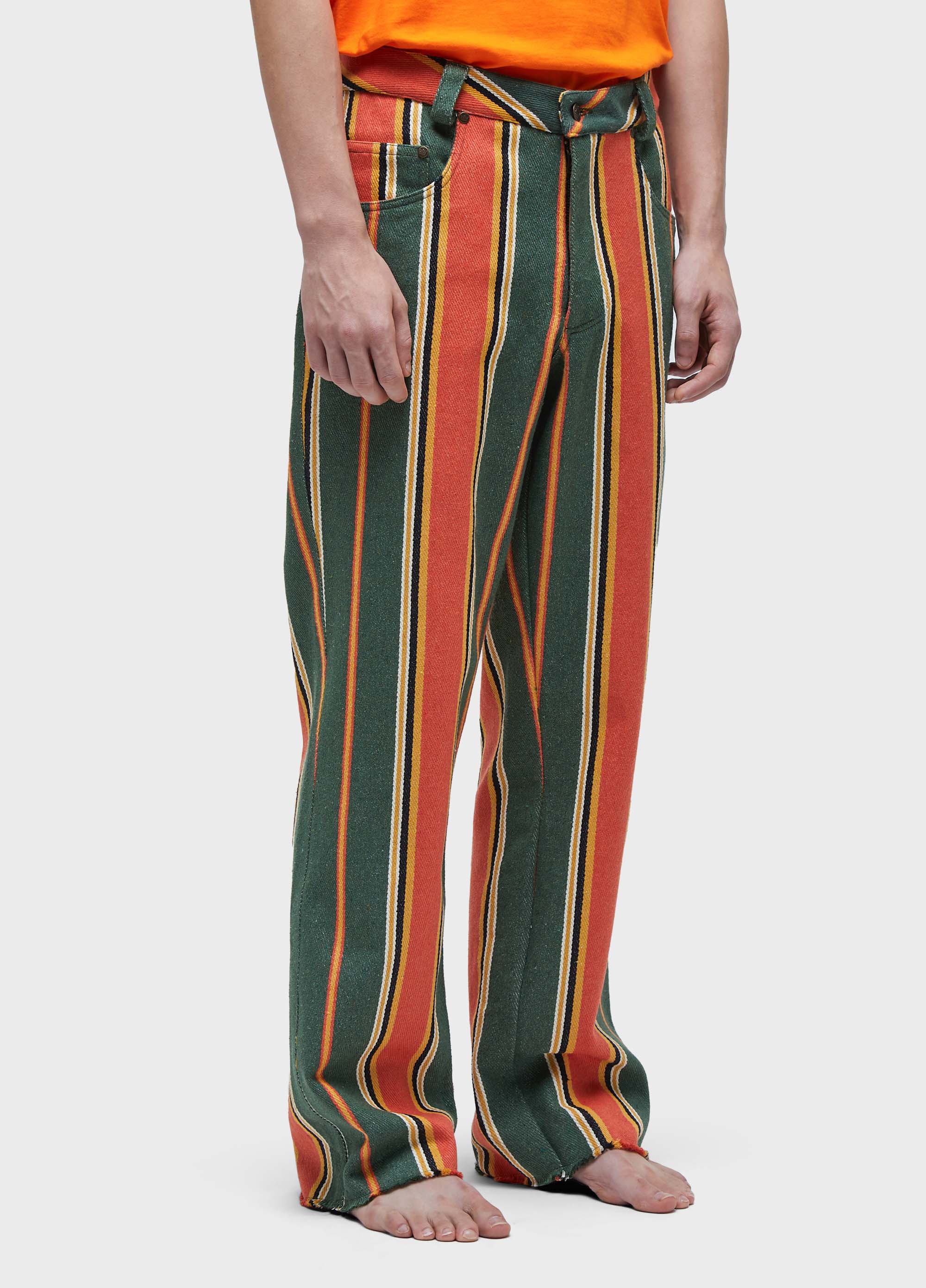 Calça cotton stripes