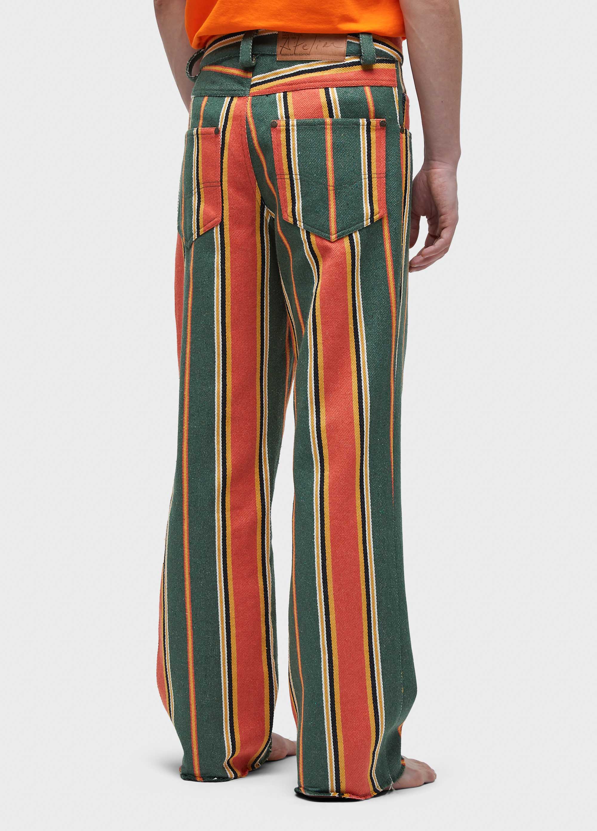 Calça cotton stripes