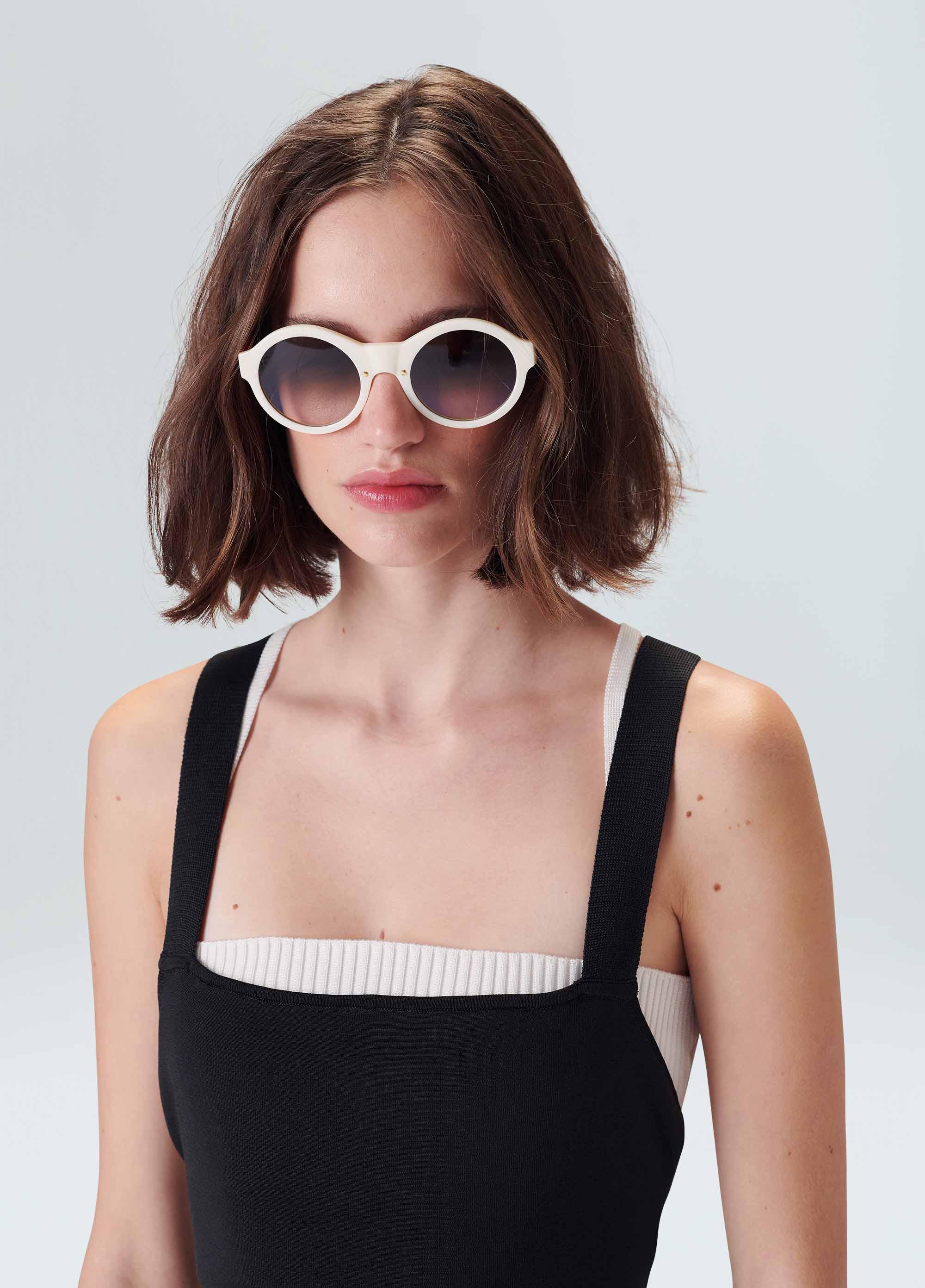 Maiô top under tricot