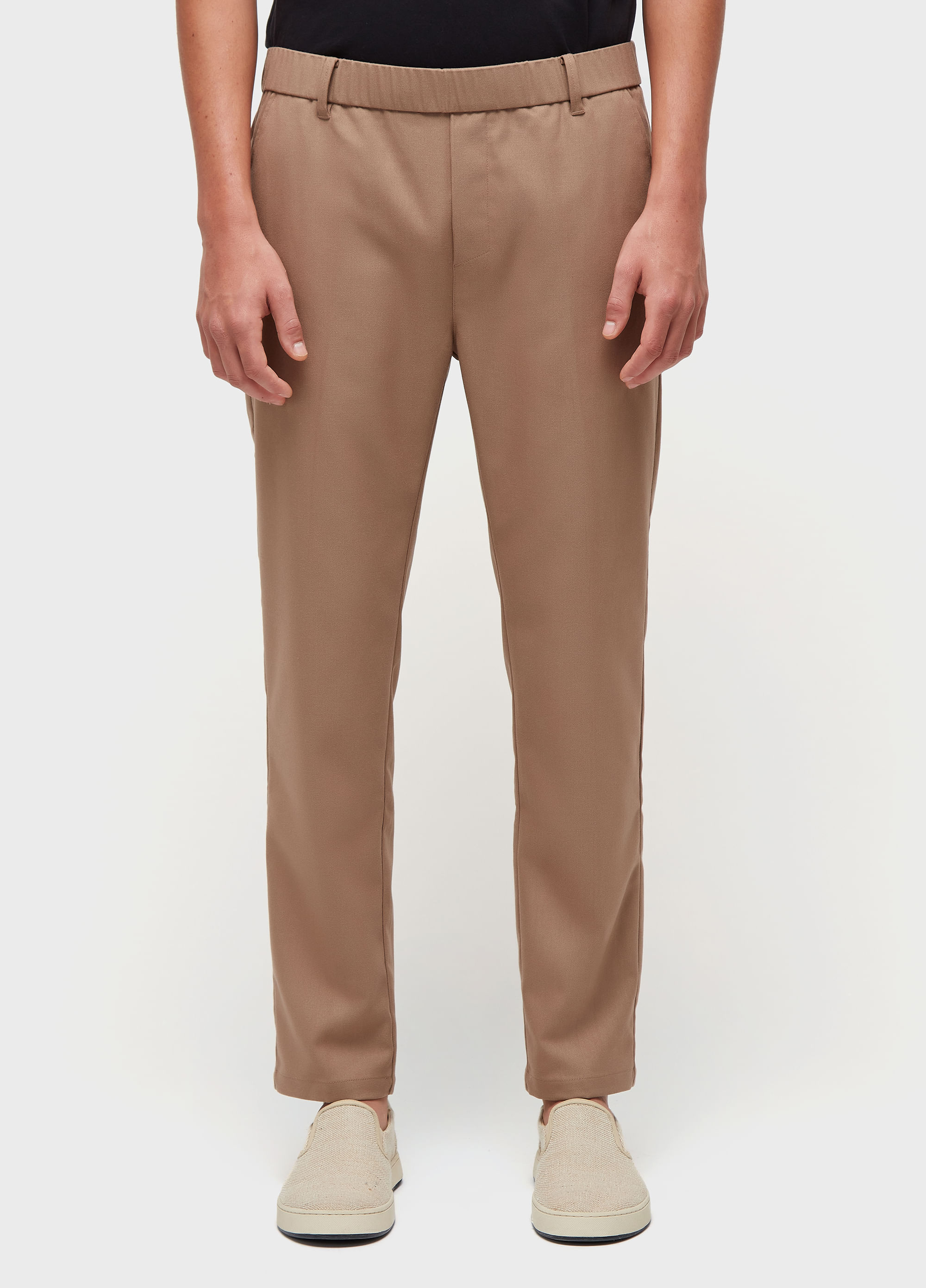 Calça alfaiataria knit