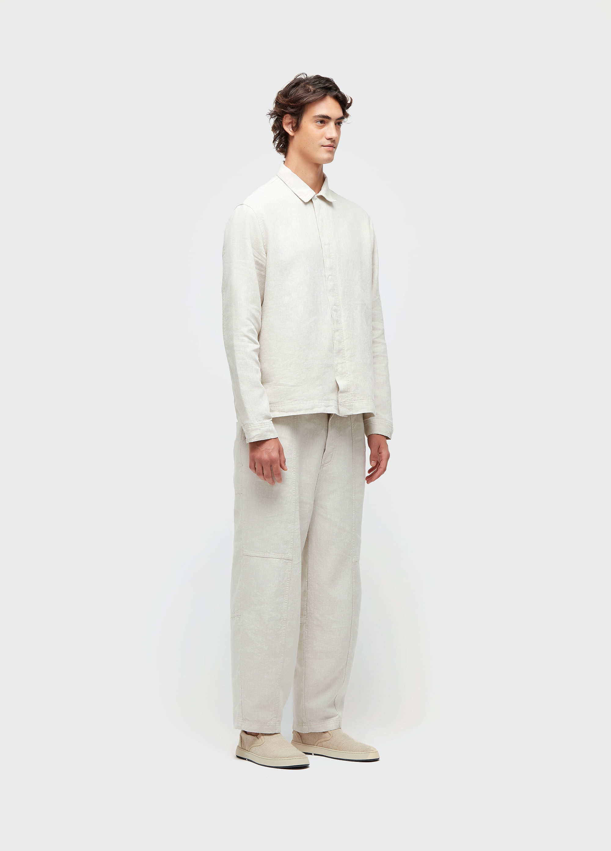 Calça linen balneario
