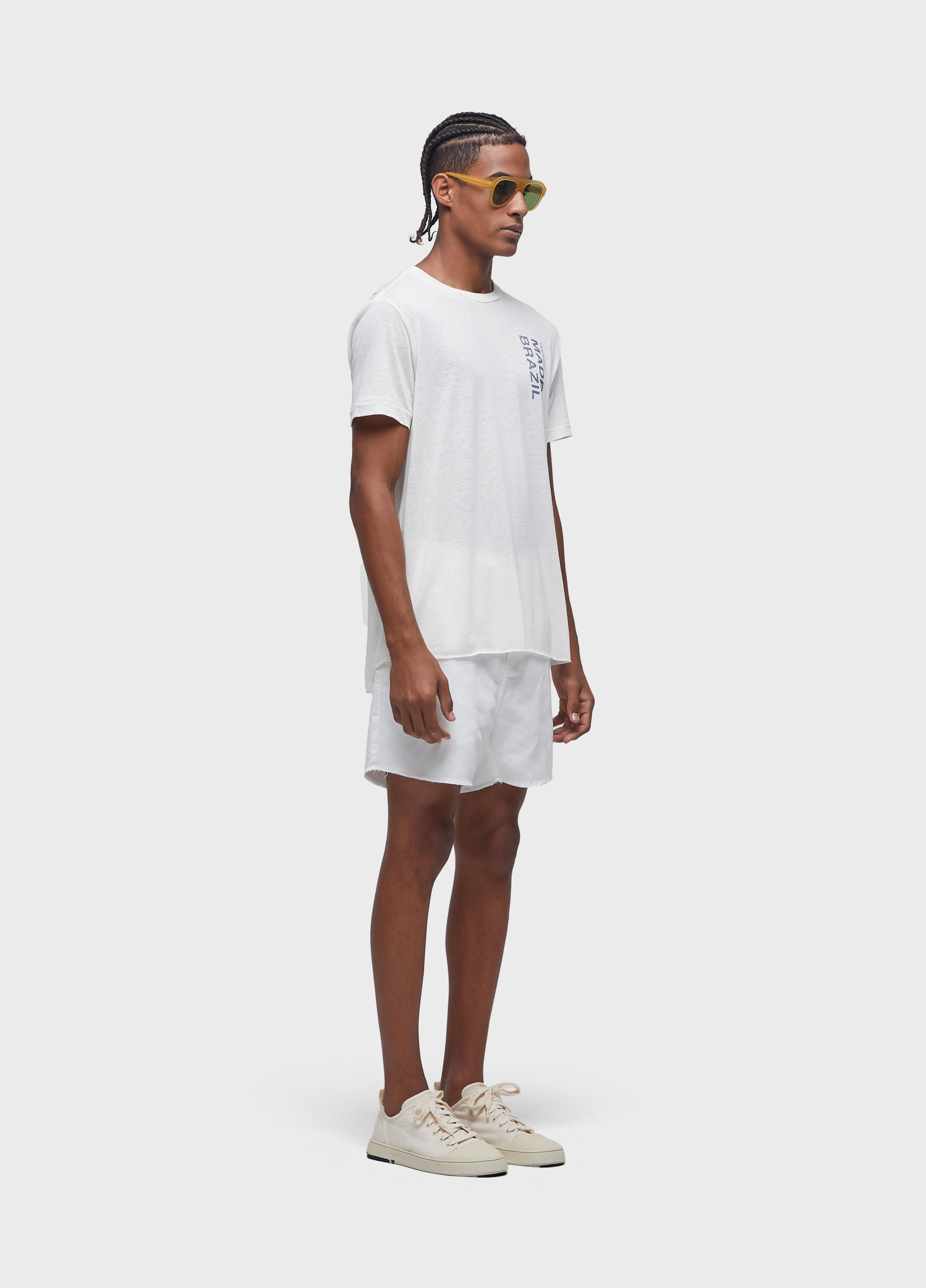 T-shirt light linen made in brazil