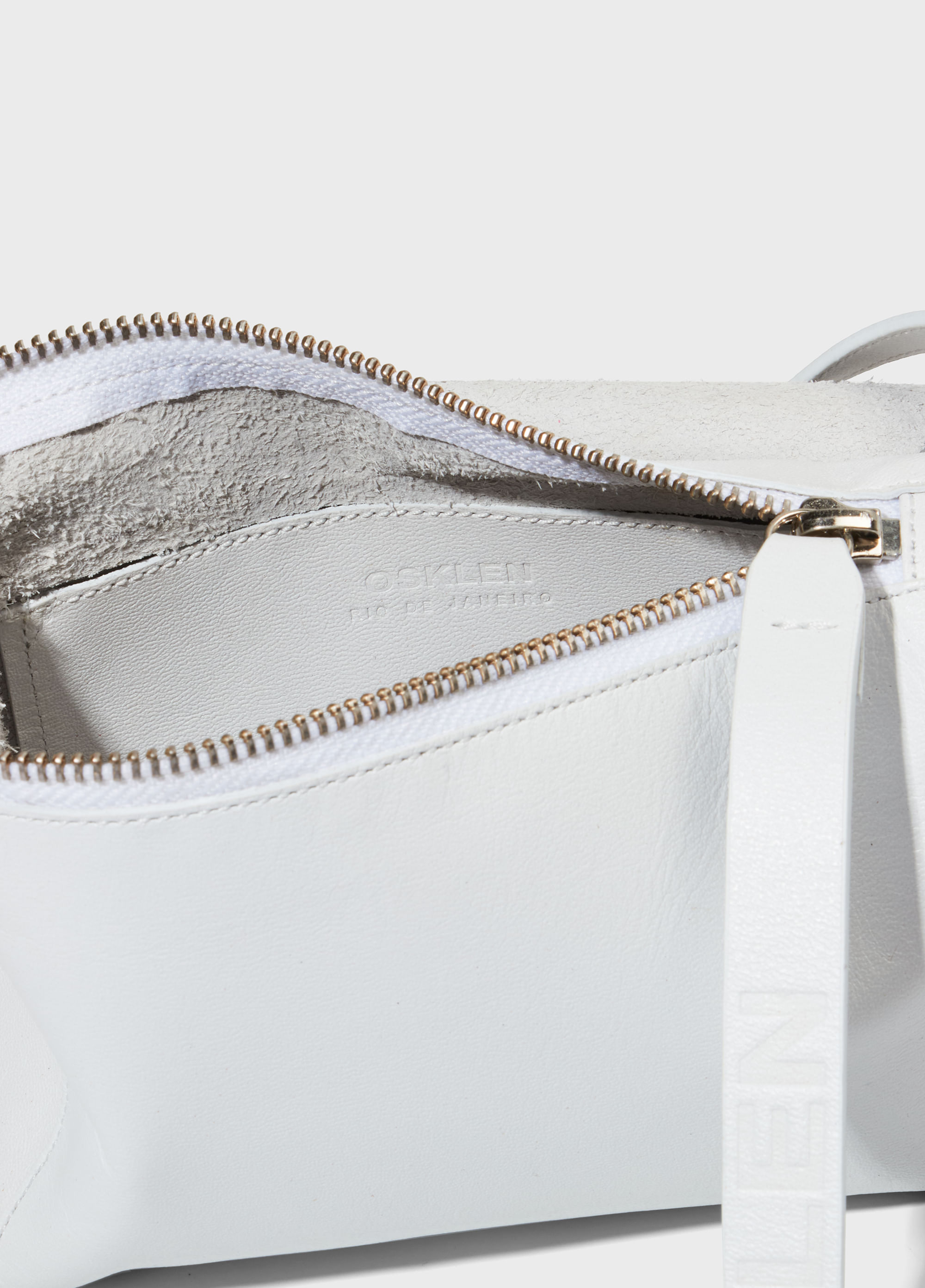 Mini leather crossbody e-basics