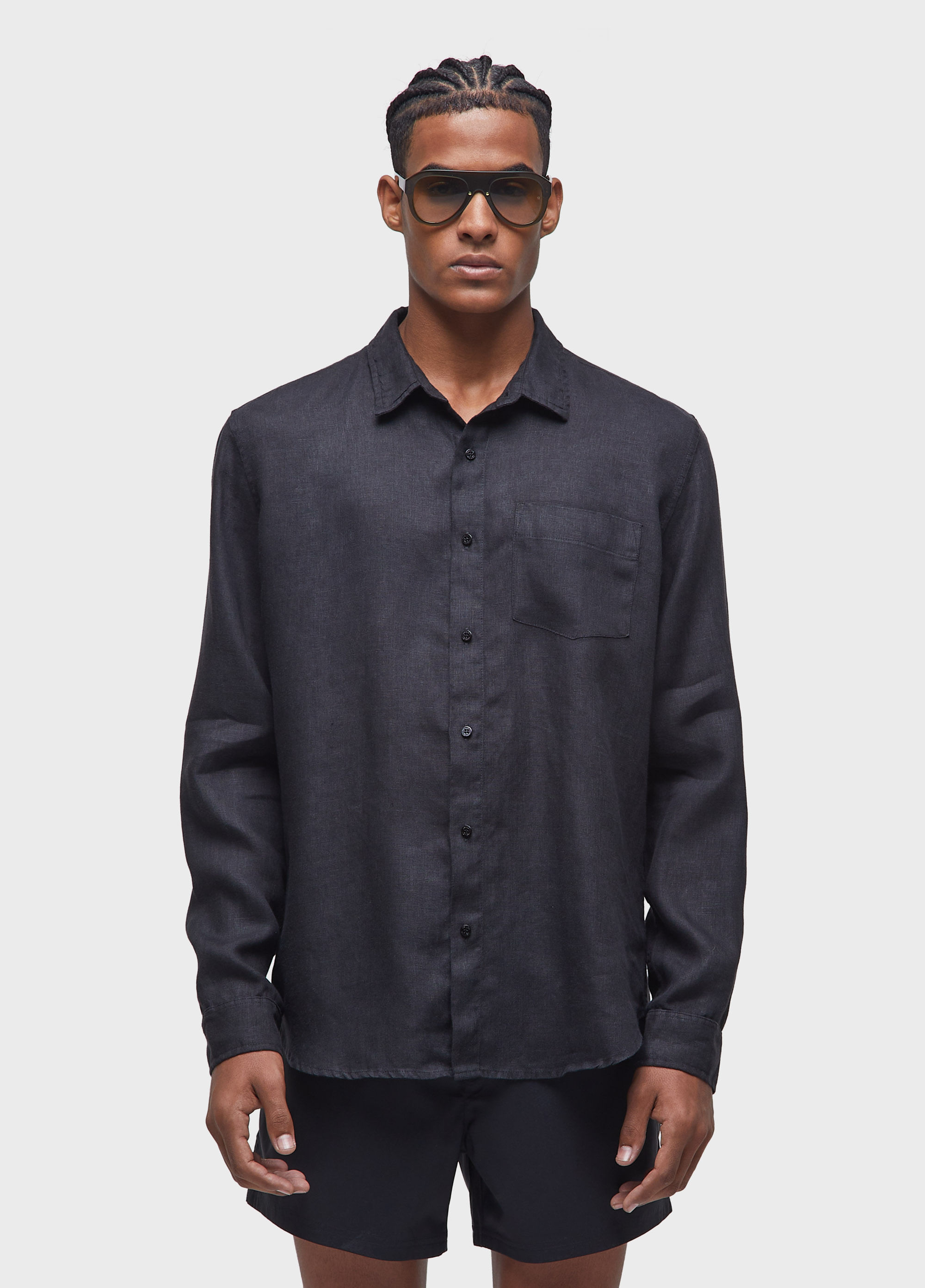 Camisa classic linen