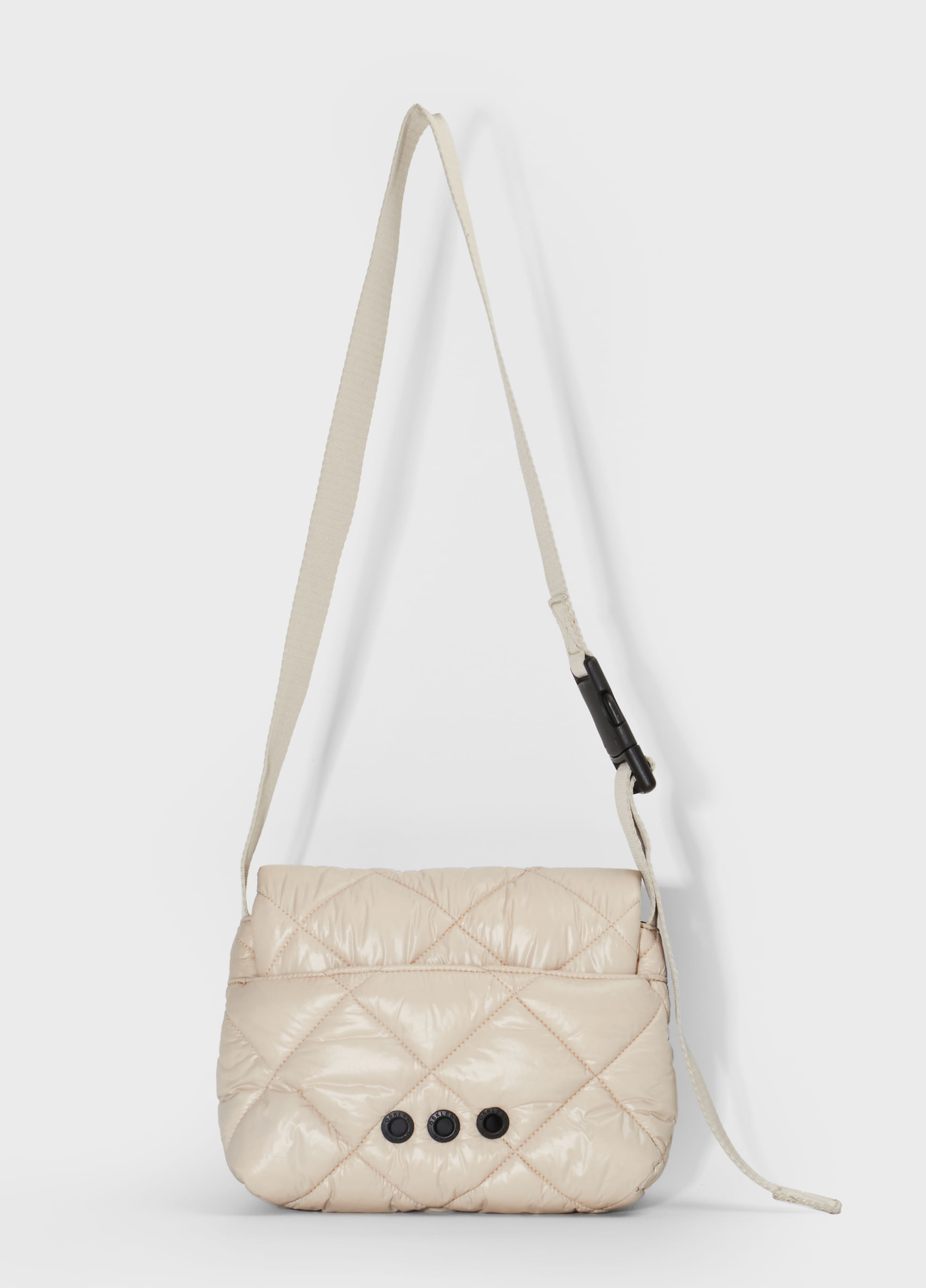 Bolsa small nylon crossbody matelassê