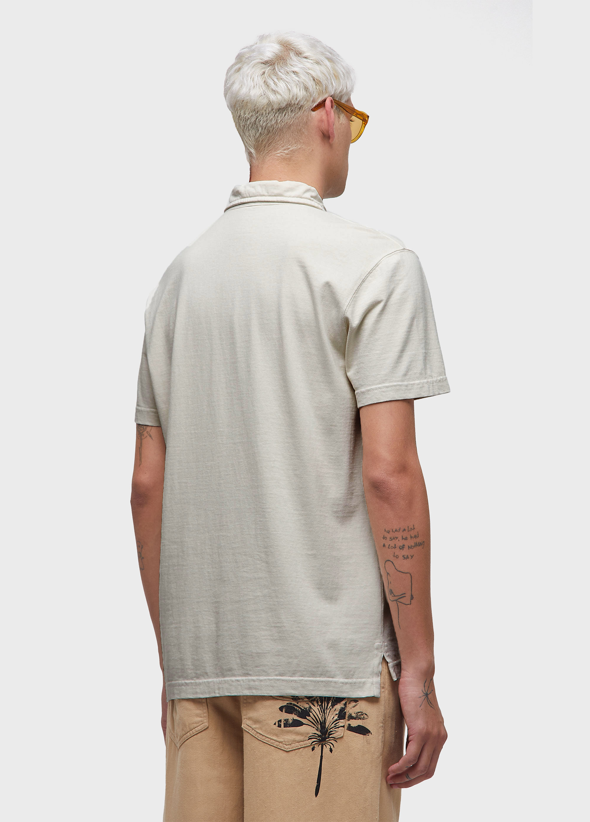 Camisa polo stone colors