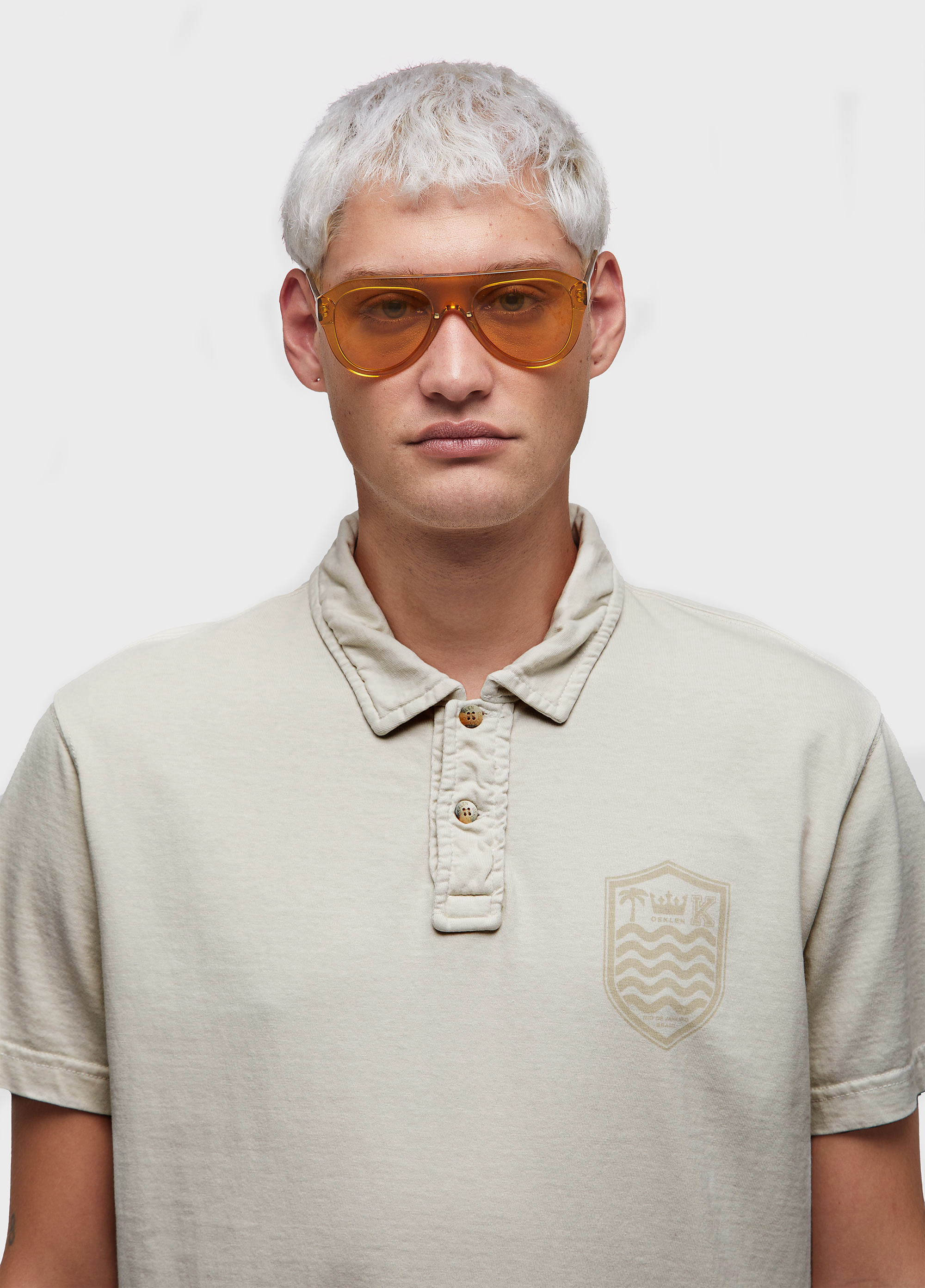 Camisa polo stone colors