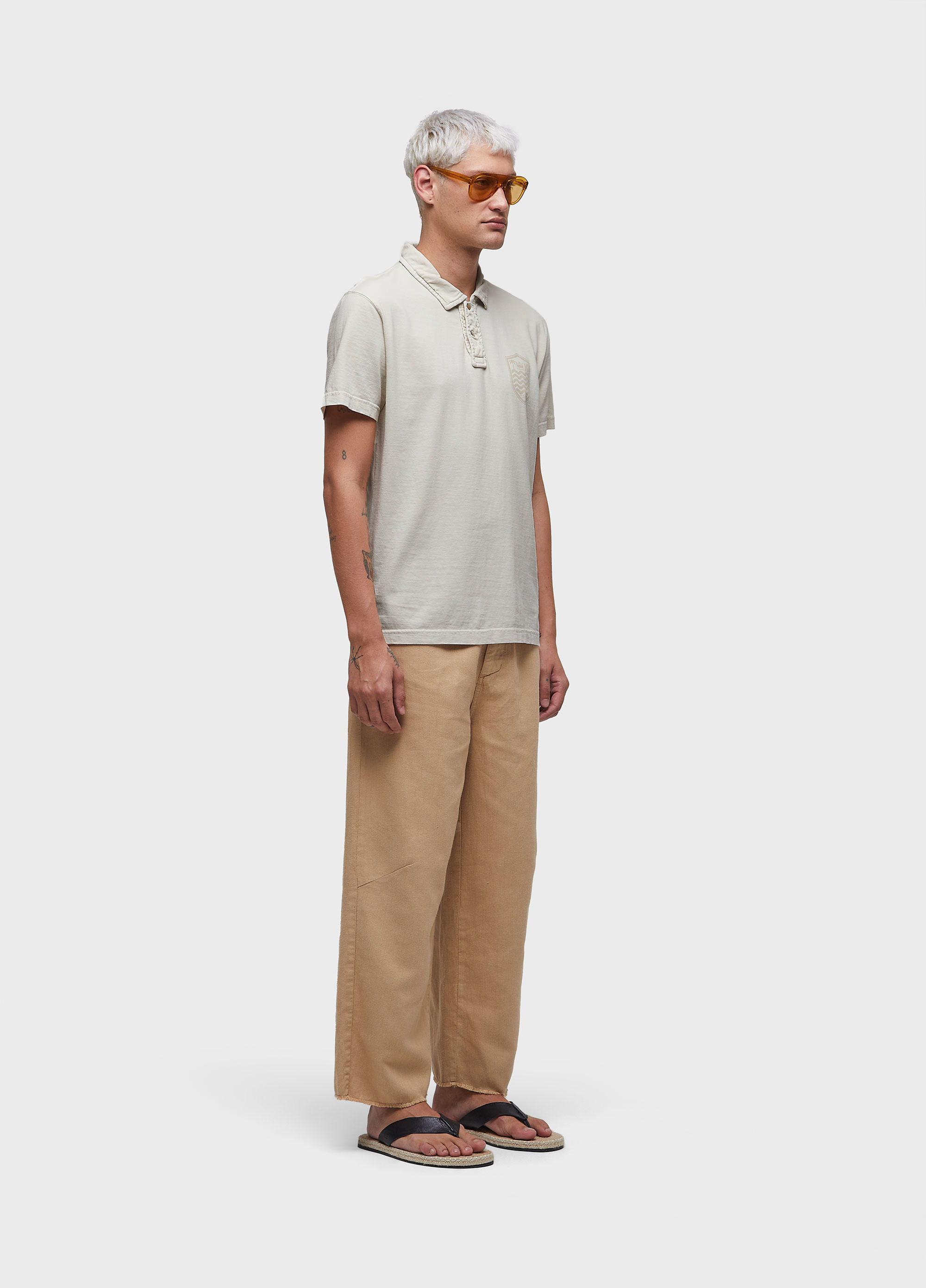 Camisa polo stone colors