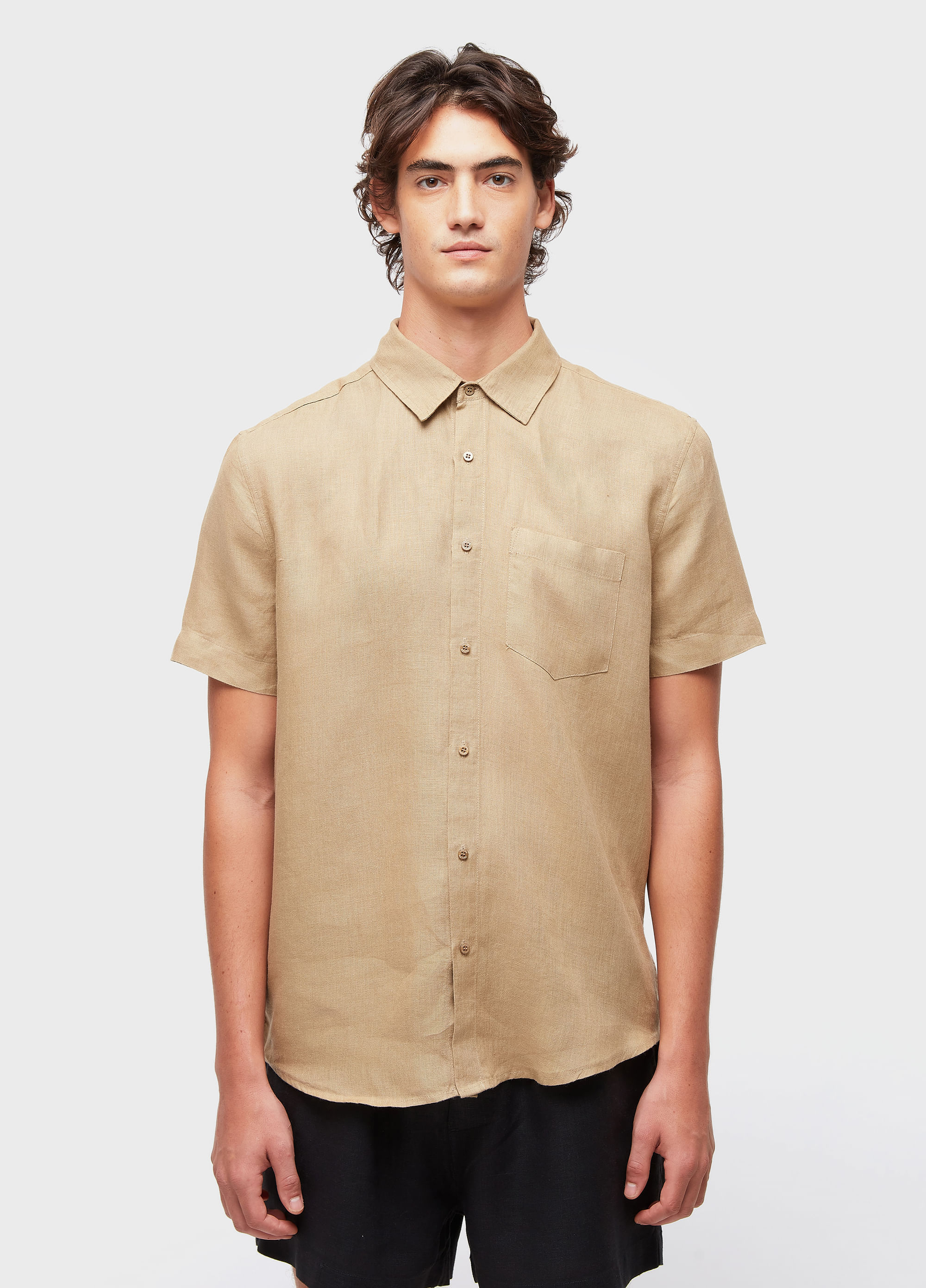 Camisa classic linen