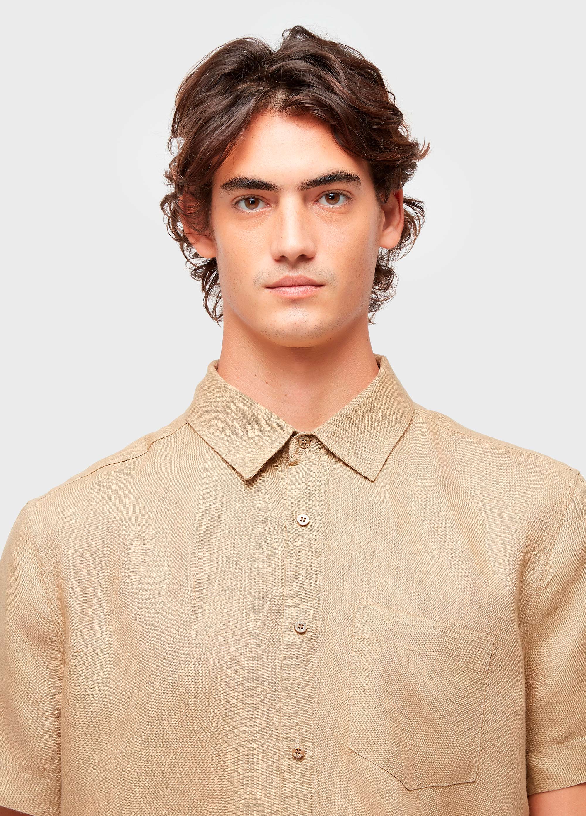 Camisa classic linen