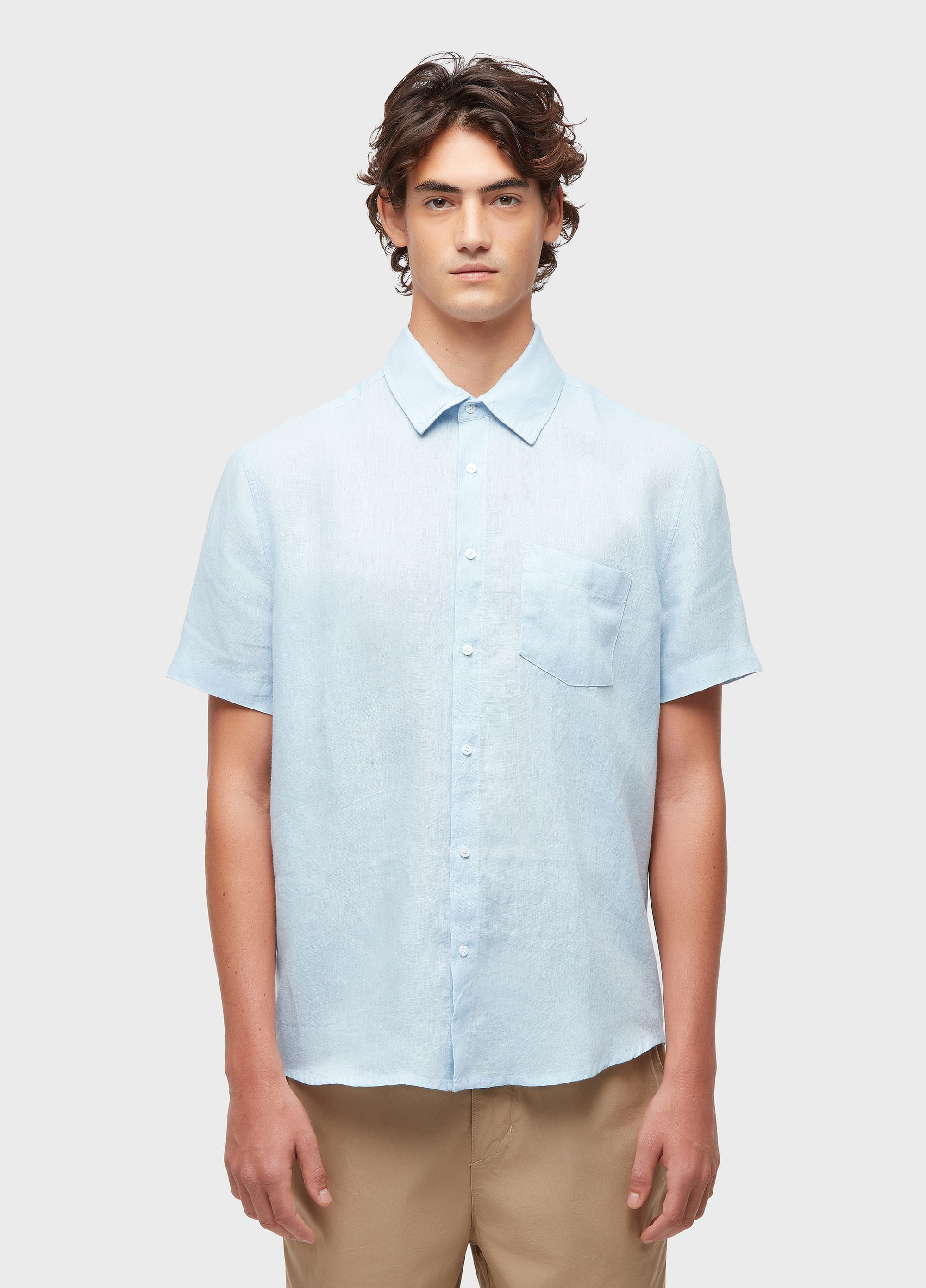 Camisa classic linen