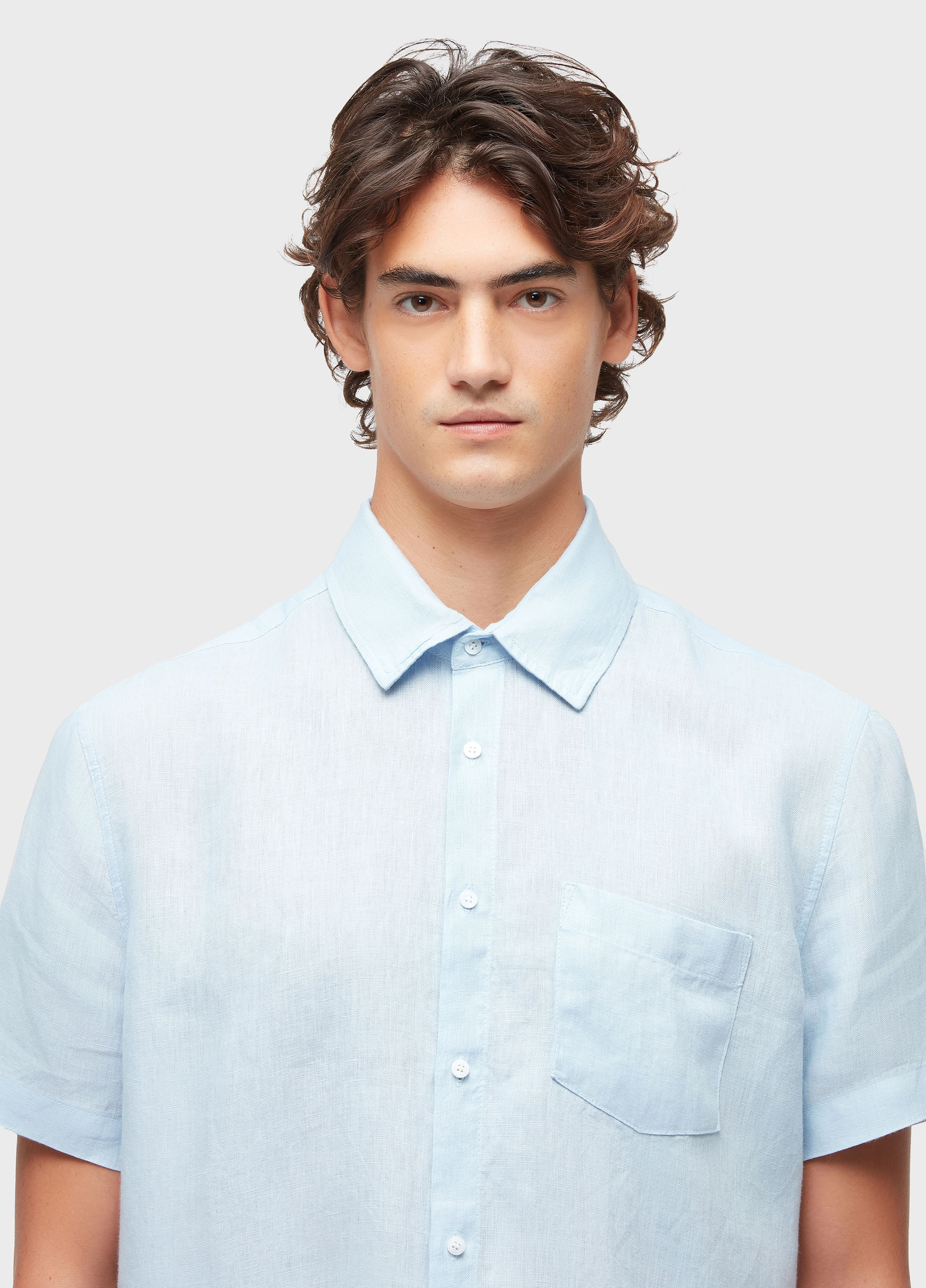 Camisa classic linen