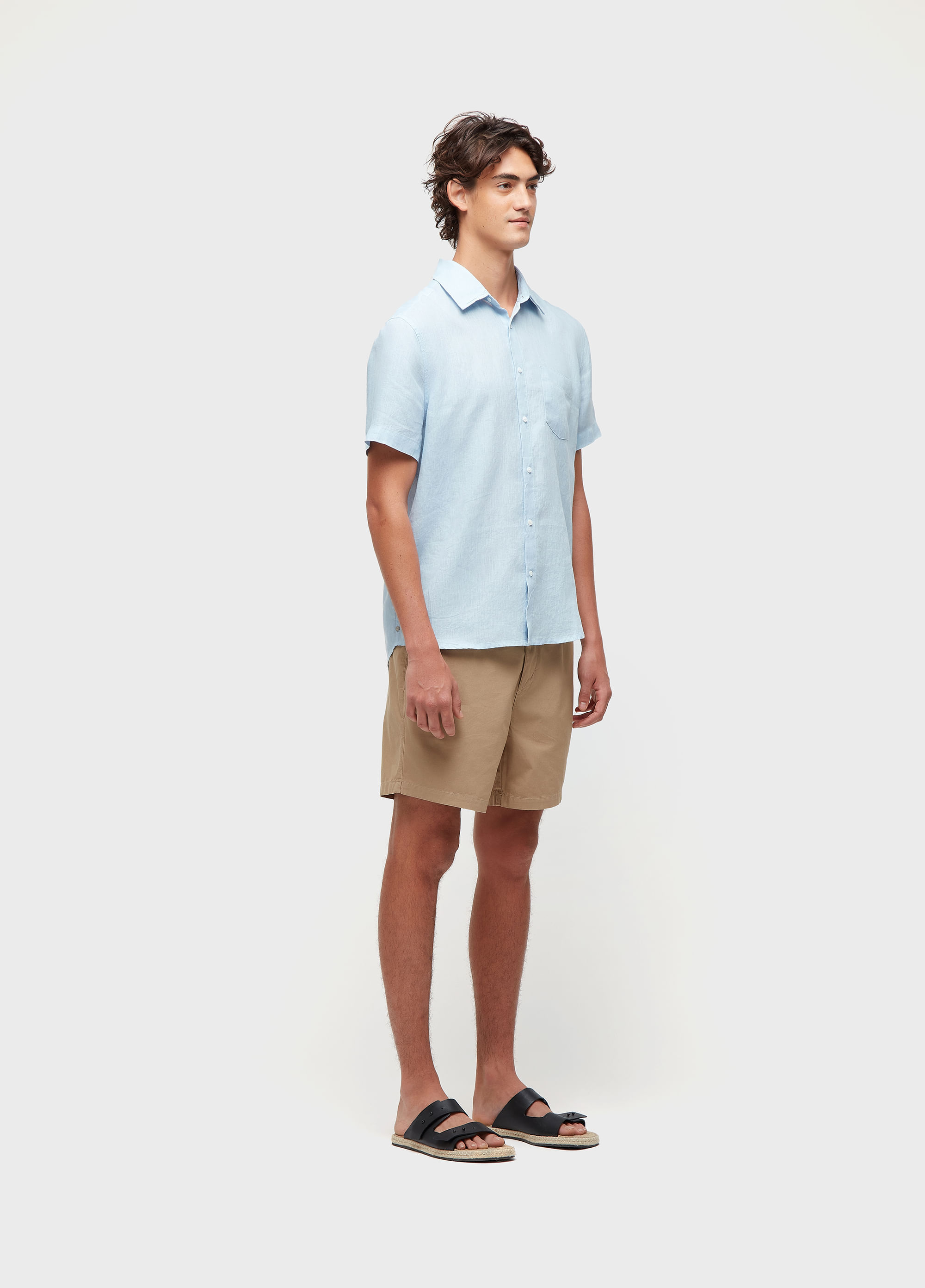 Camisa classic linen