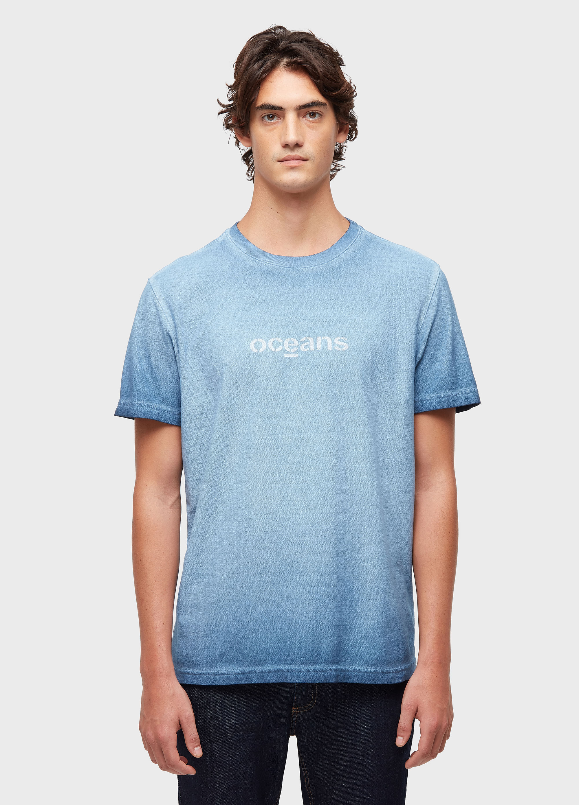T-shirt double watercolor oceans