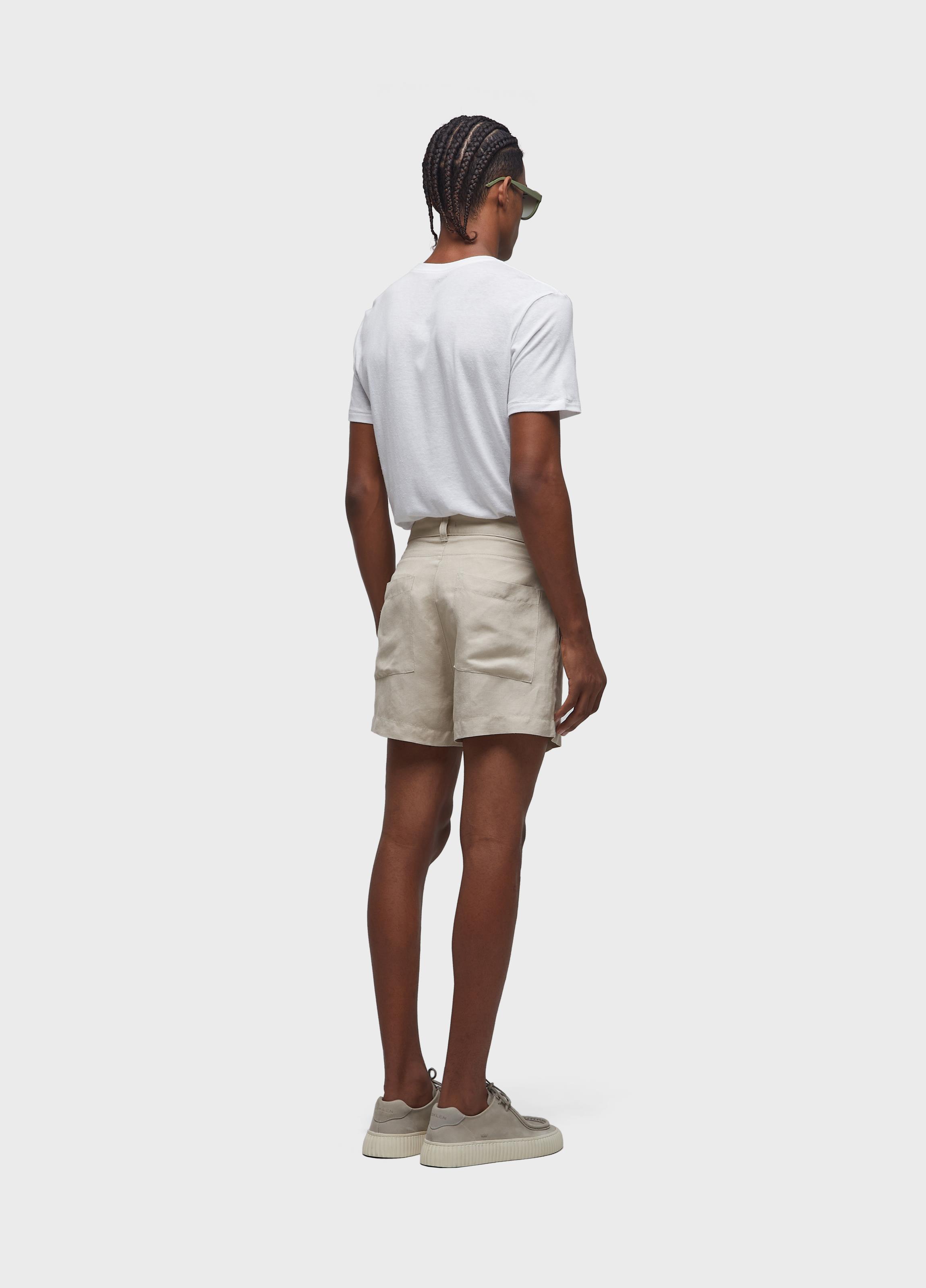 Short linen balneário