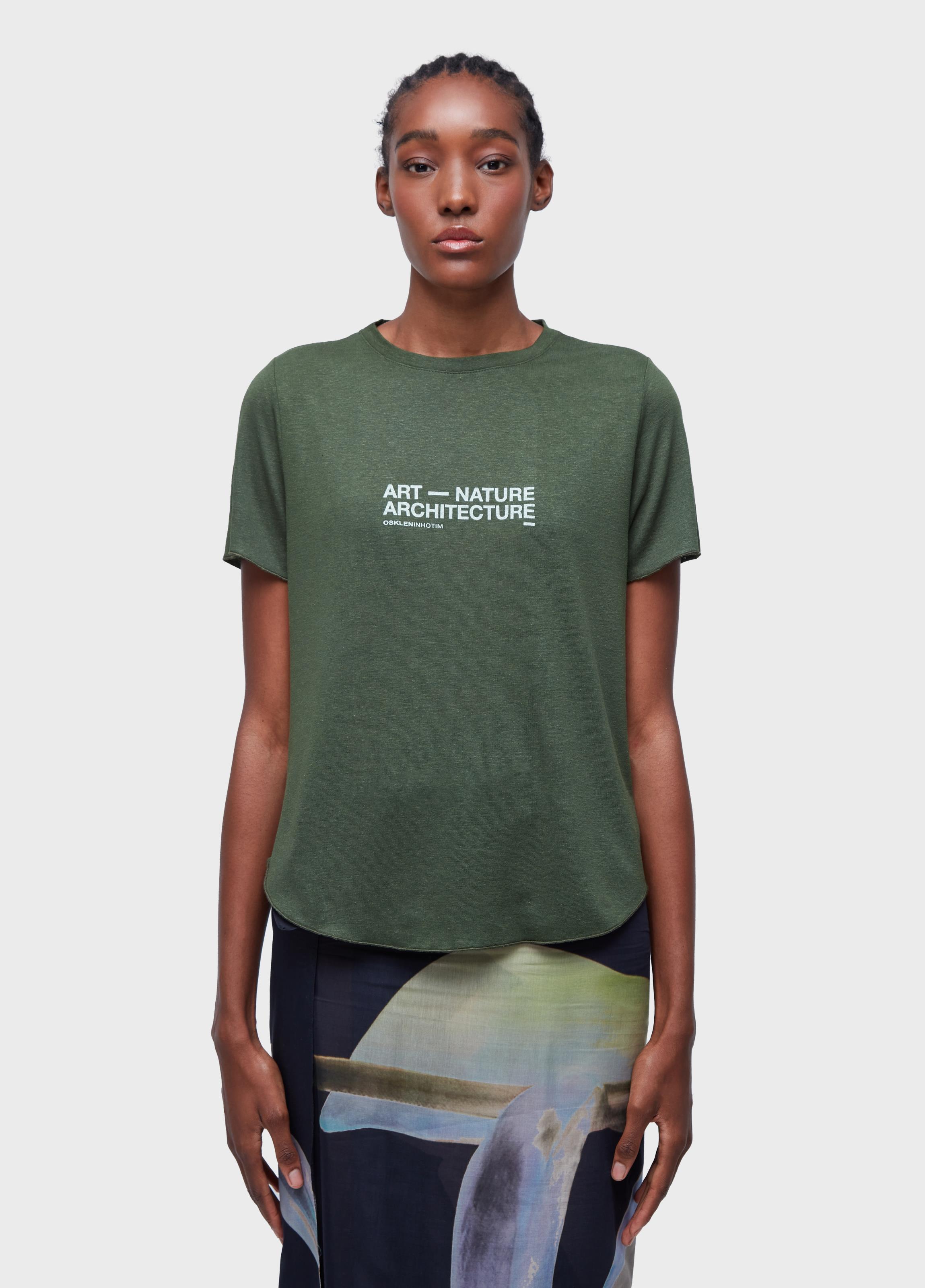 T-shirt  linen inhotim art