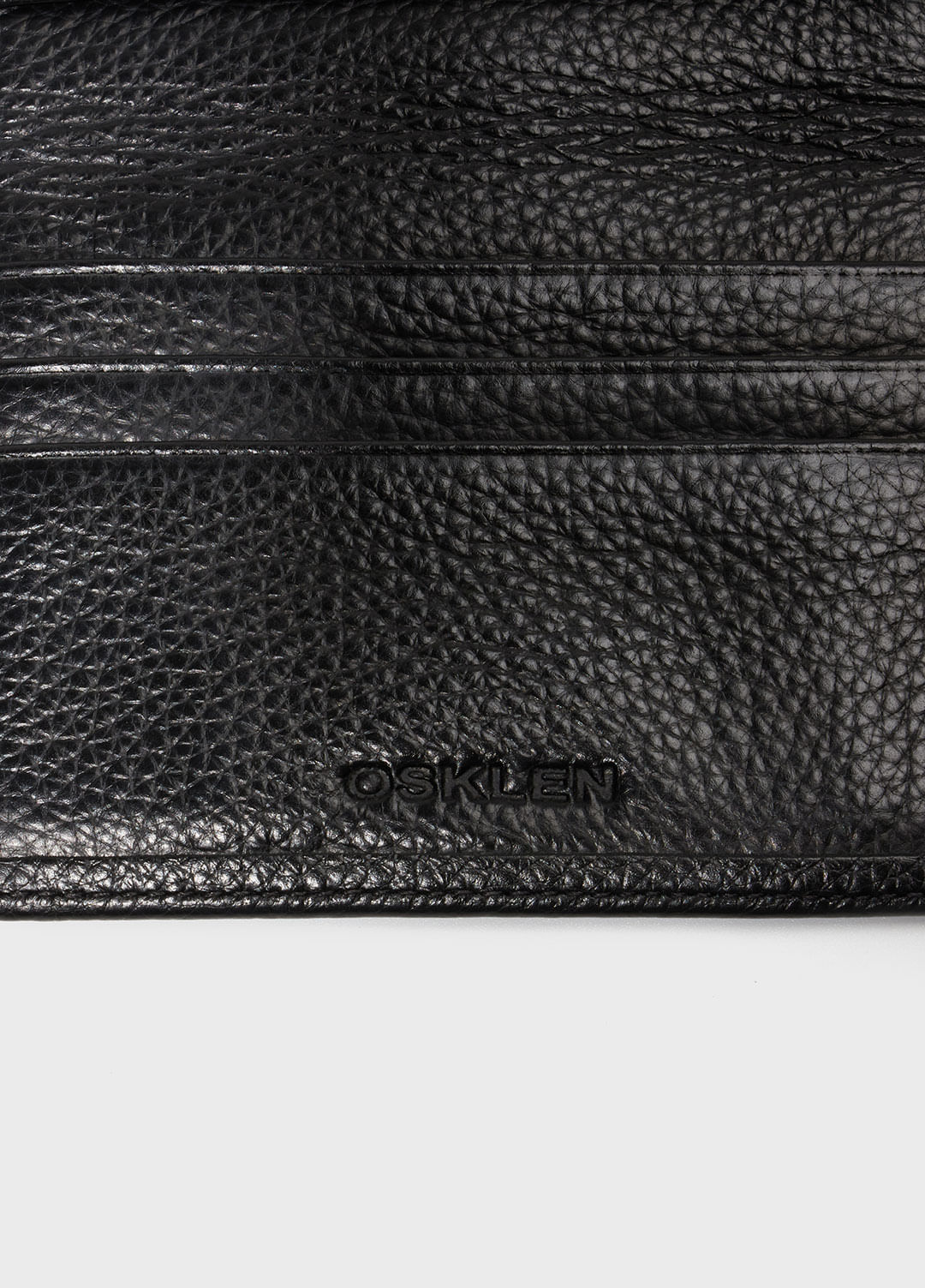 Carteira bifold couro