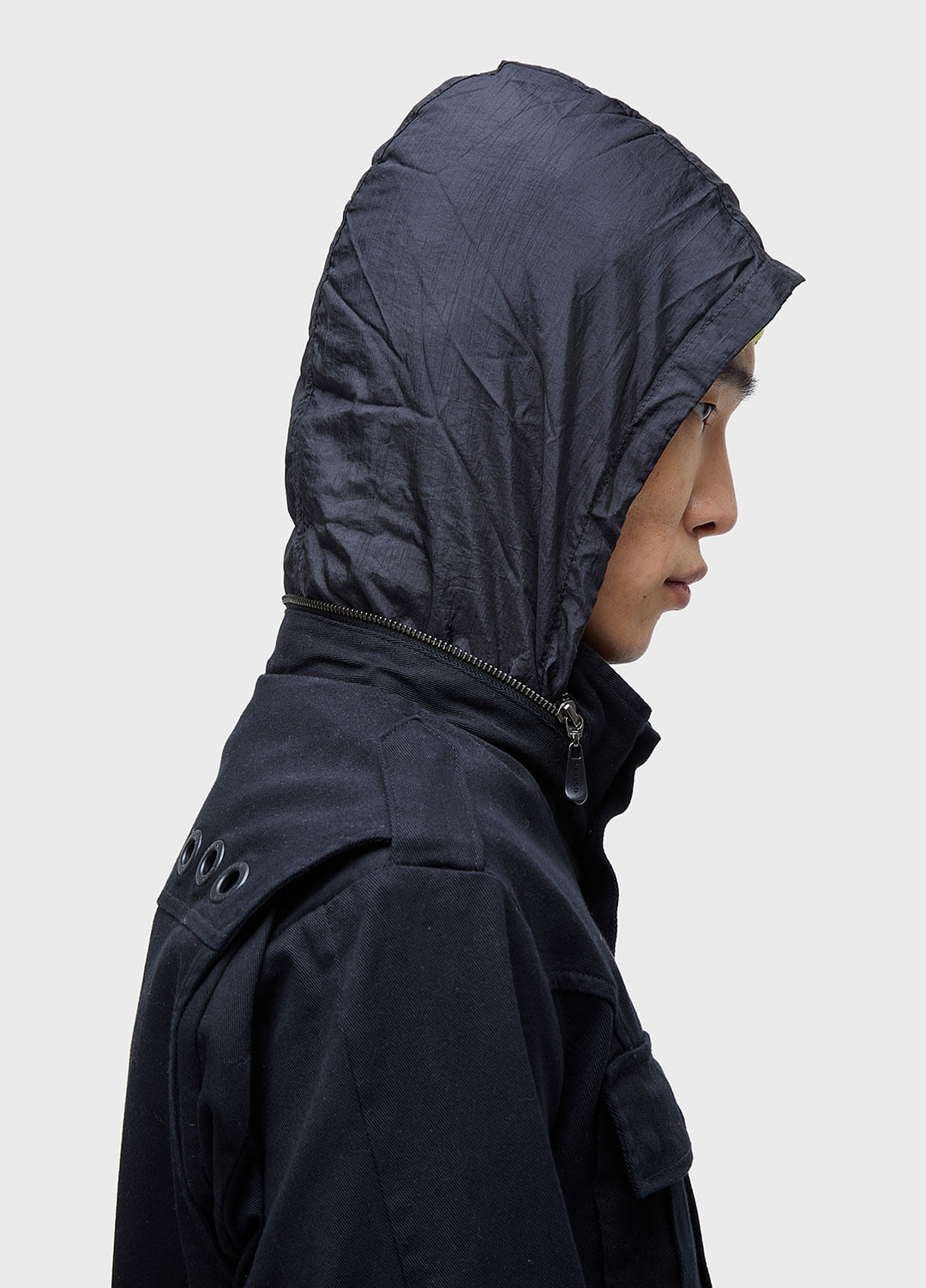 Parka  pockets gola alta