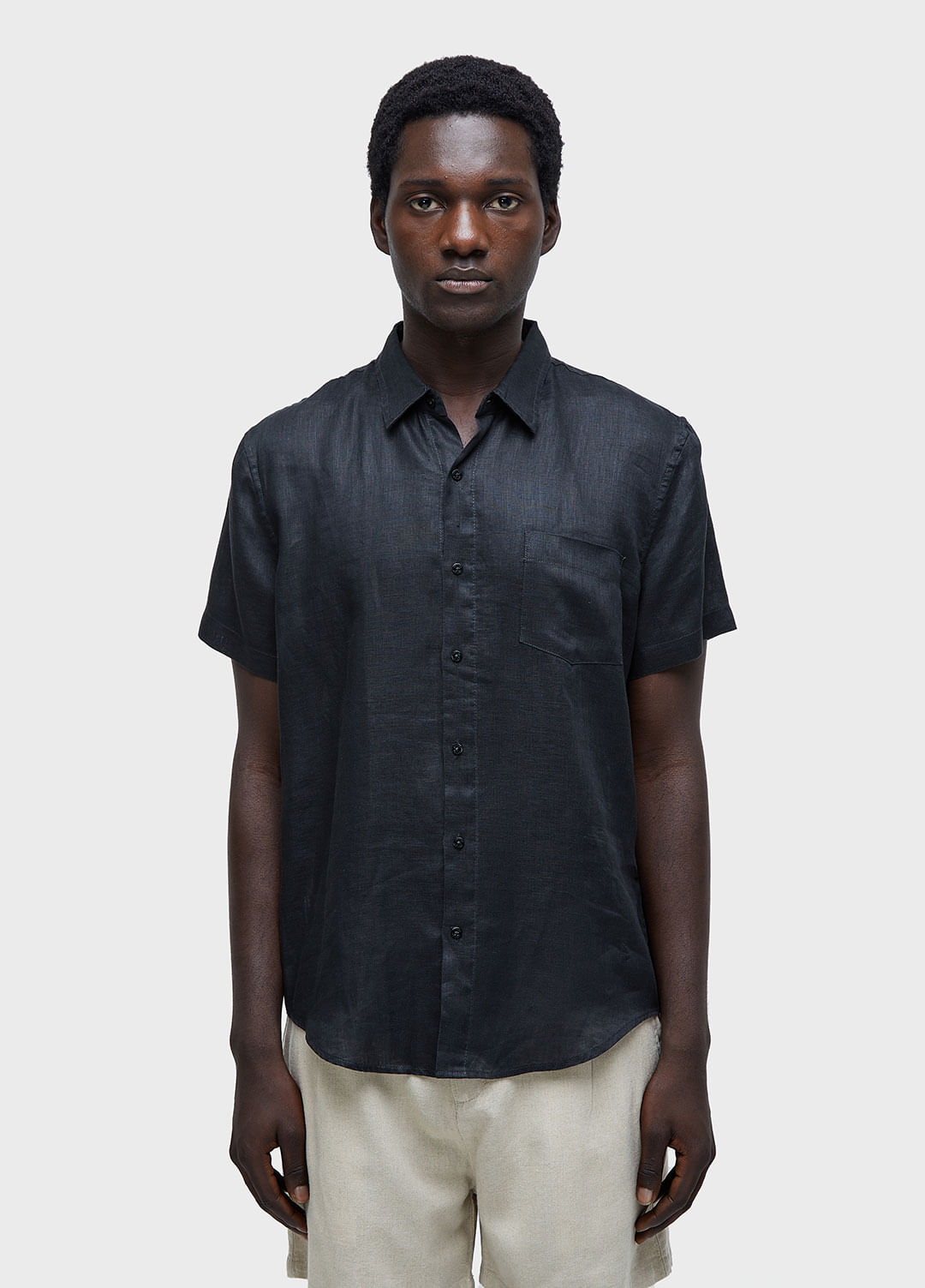 Camisa classic linen
