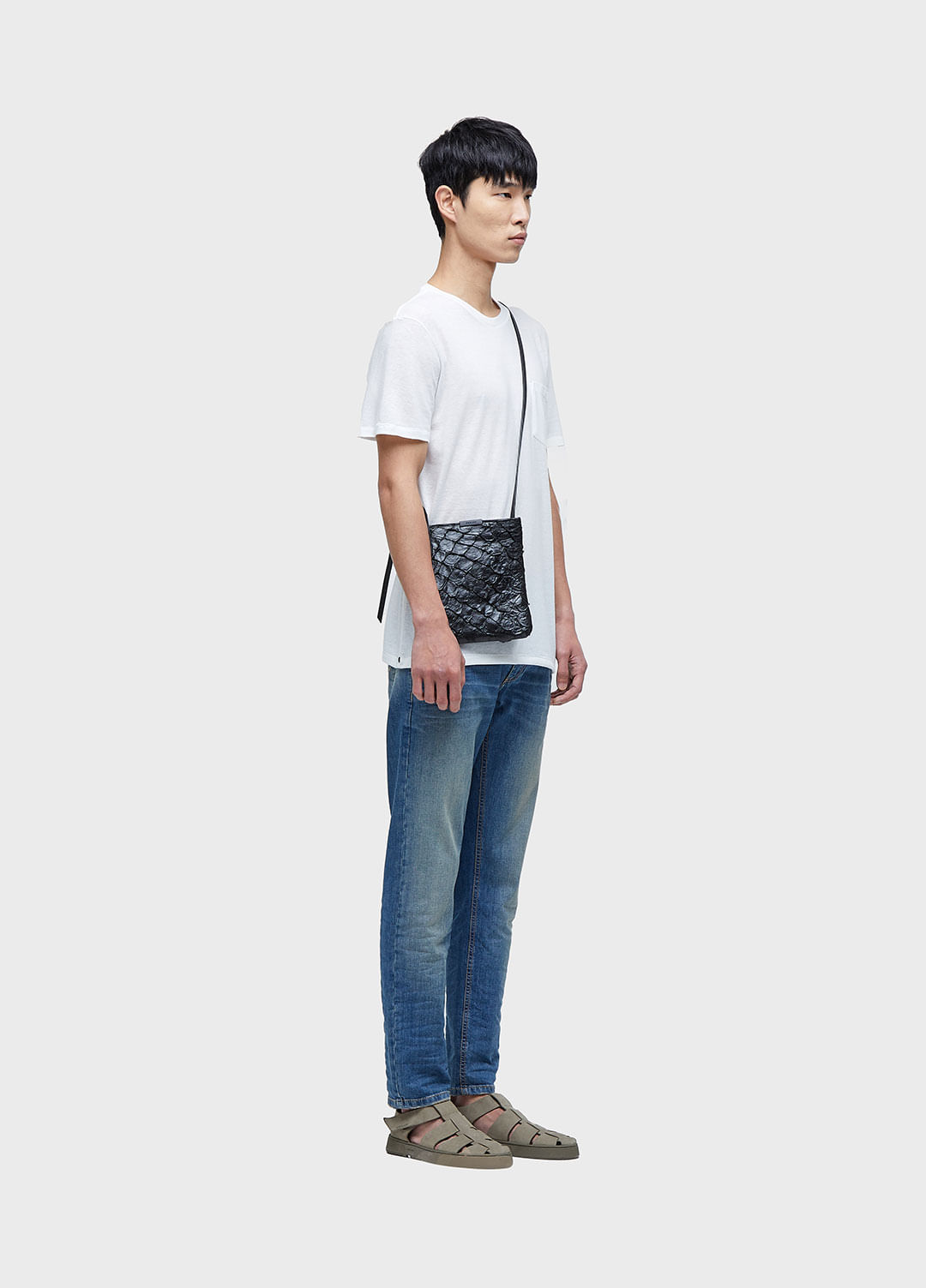 T-shirt rustic pocket e-basics  II