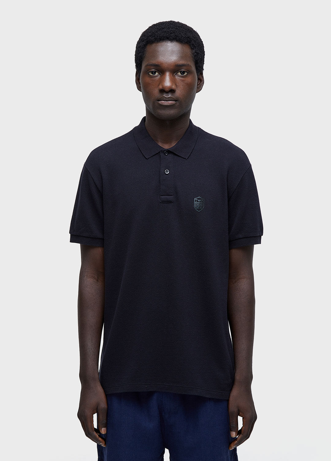 Polo  brasão embossed color