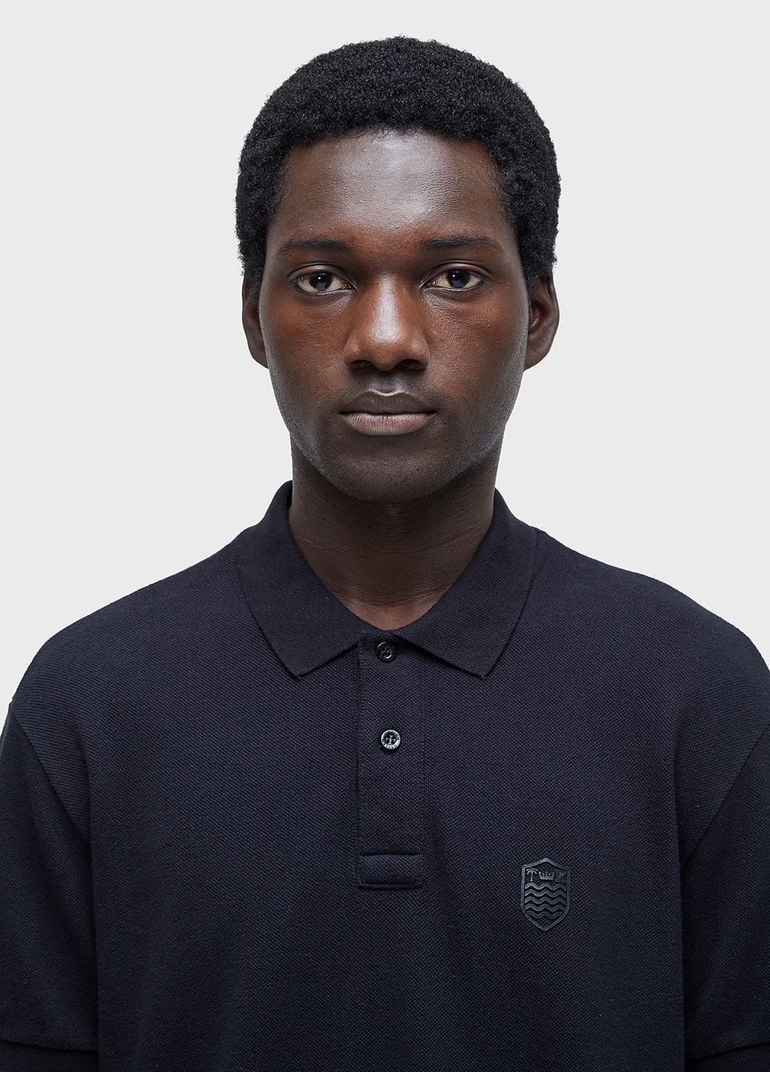 Polo  brasão embossed color